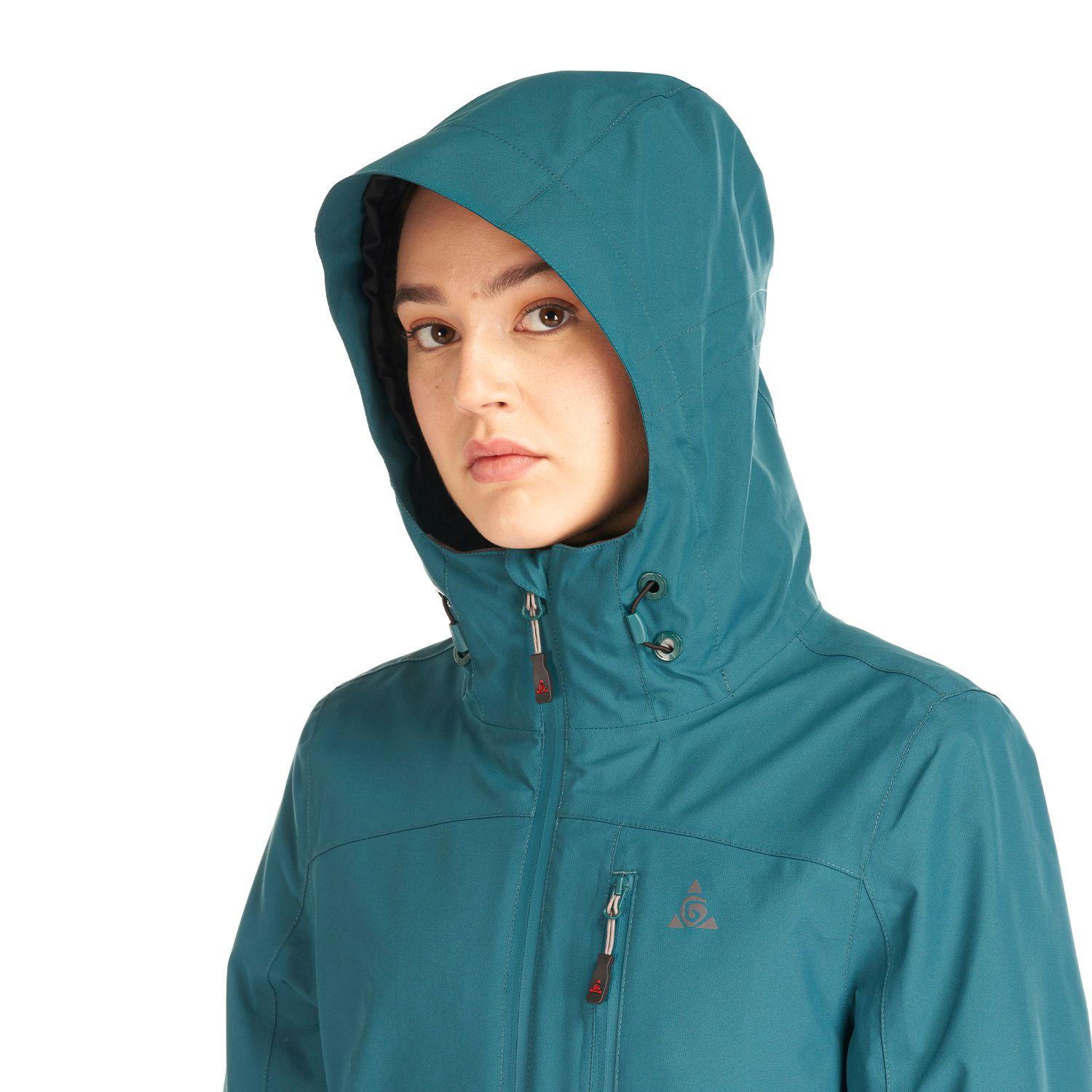 Chaqueta Mujer Delta Turquesa Geography-6