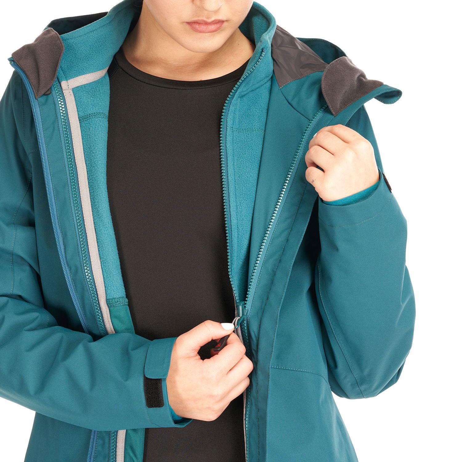 Chaqueta Mujer Delta Turquesa Geography-7