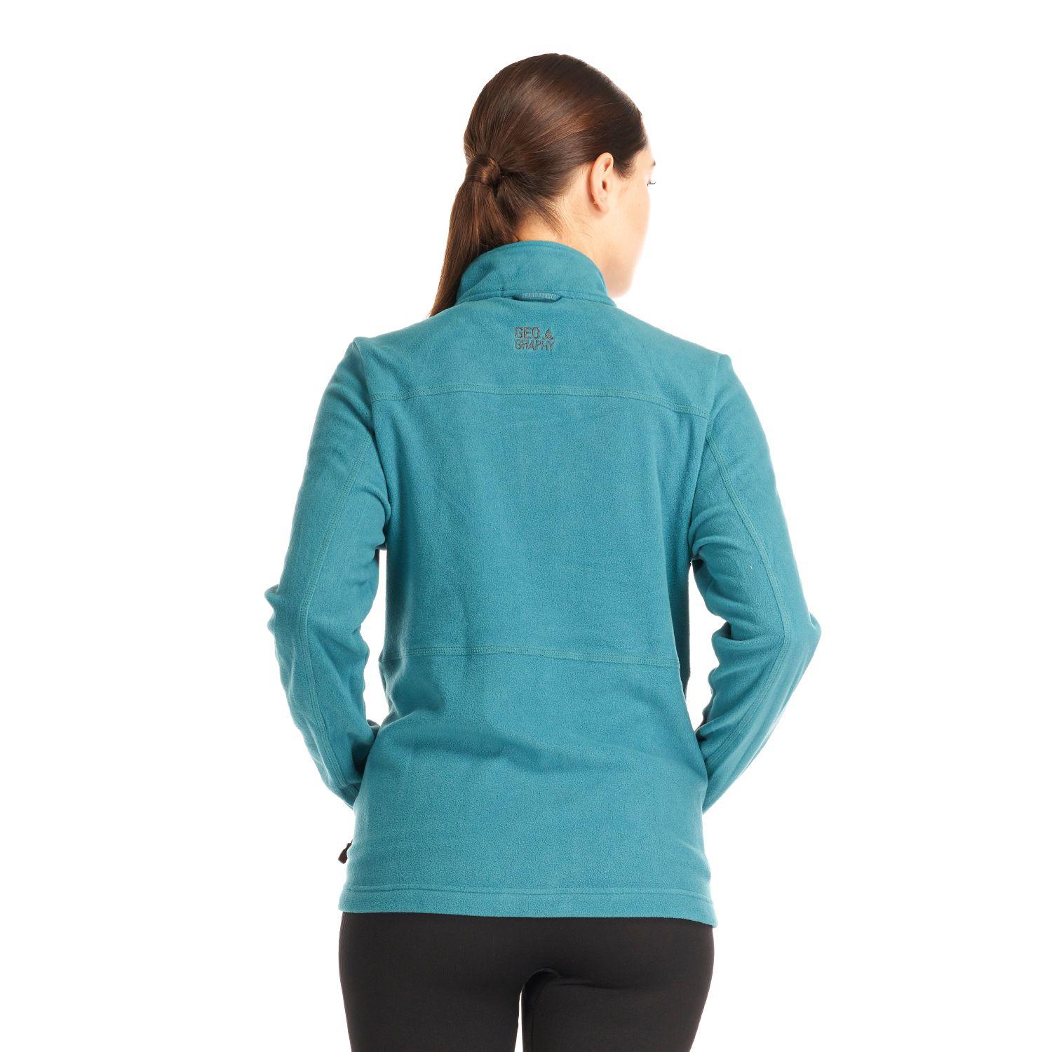 Chaqueta Mujer Delta Turquesa Geography-9
