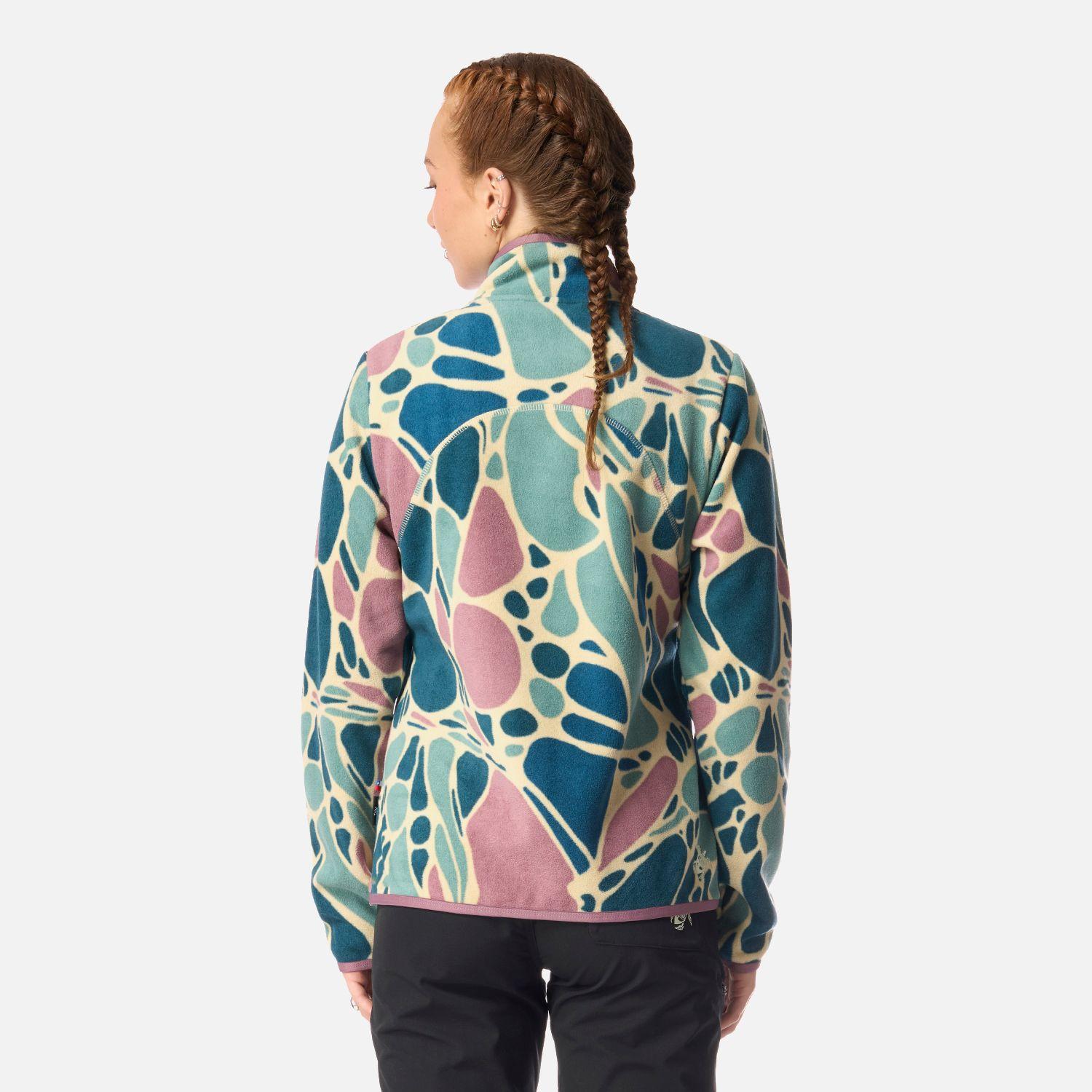 Polar Mujer Tokerau Print Petroleo Haka Honu I26-2