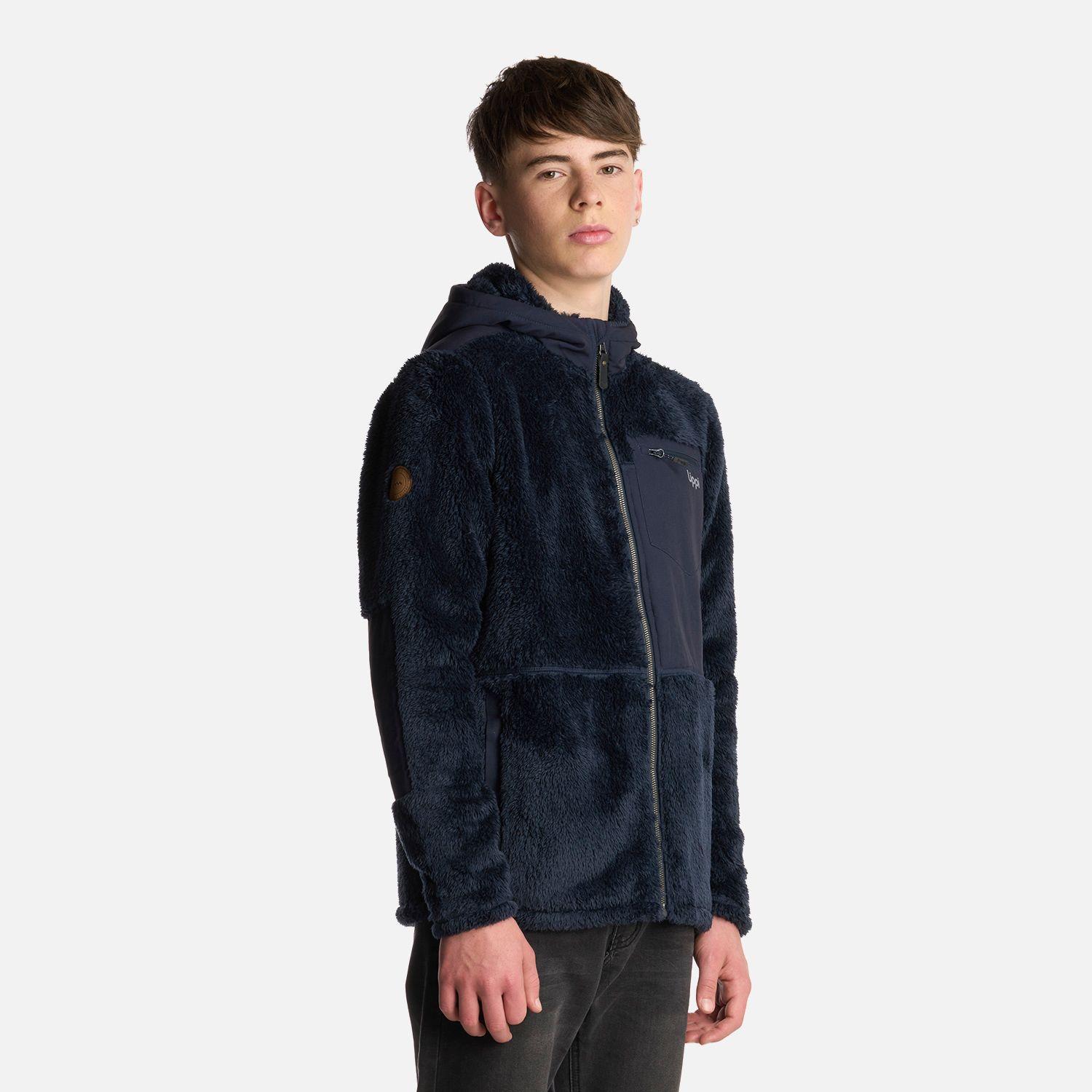 Chaqueta Teen Boy Bear ShaggyPro Hoody Jacket Azul Lippi I24-2