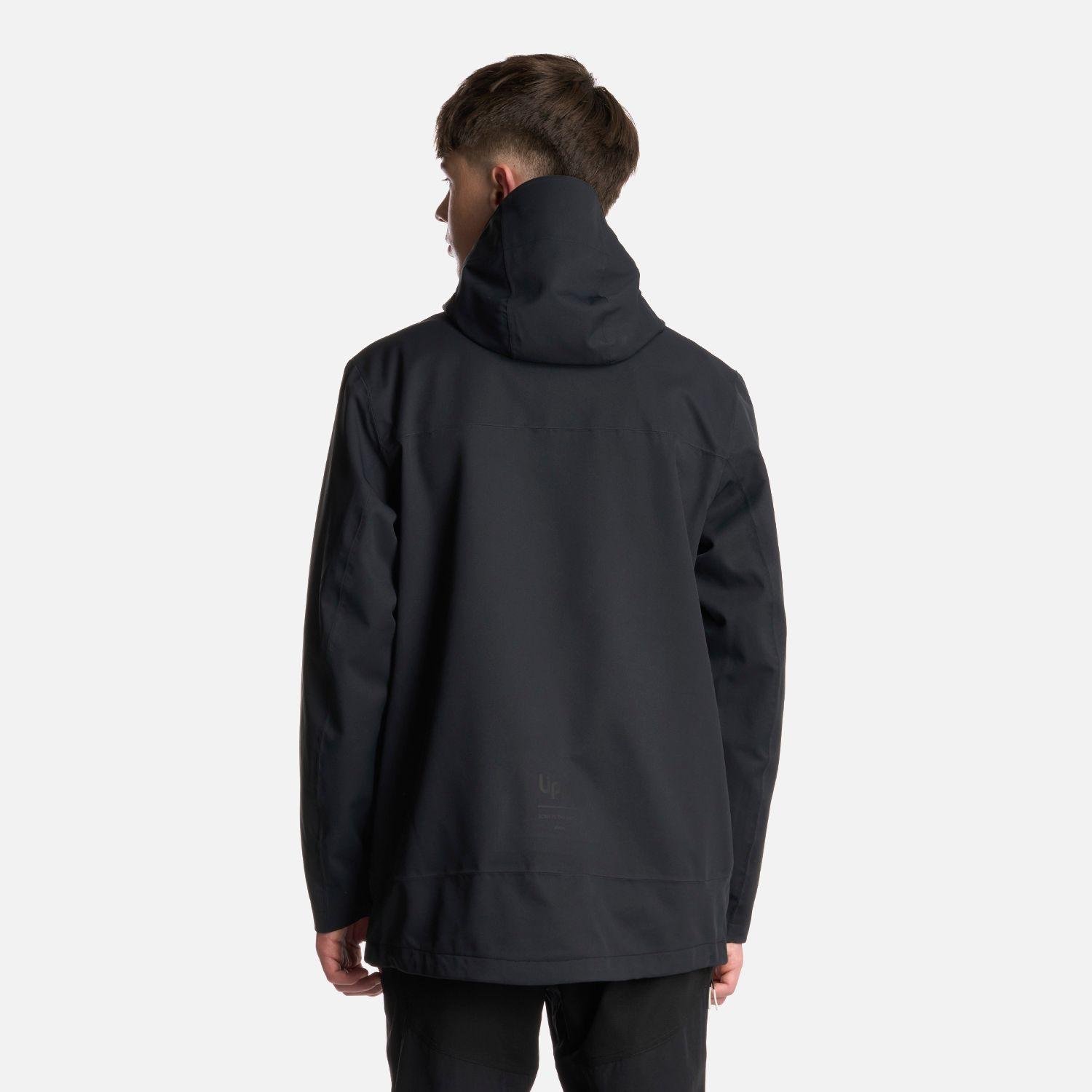 Chaqueta Teen Boy Lake Fusion 3 B-Dry Hoody Negro Lippi I25-3