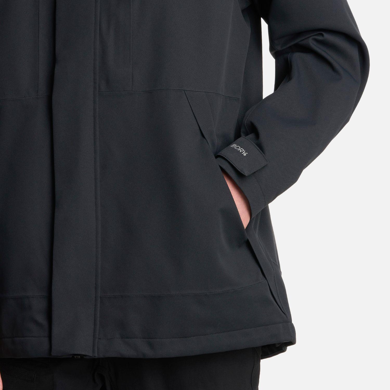 Chaqueta Teen Boy Lake Fusion 3 B-Dry Hoody Negro Lippi I25-6