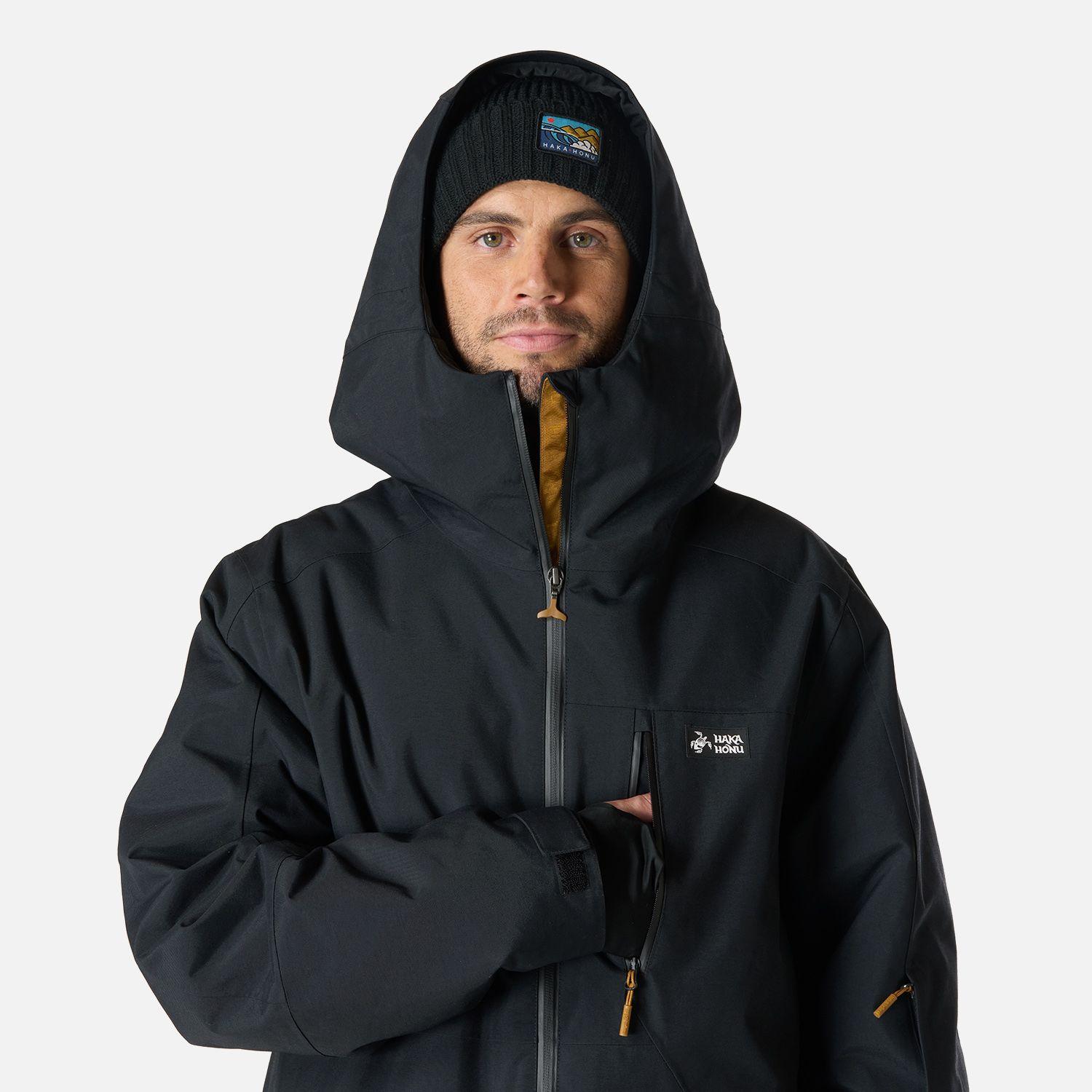 Chaqueta Hombre Yeti Negro Haka Honu I26-3