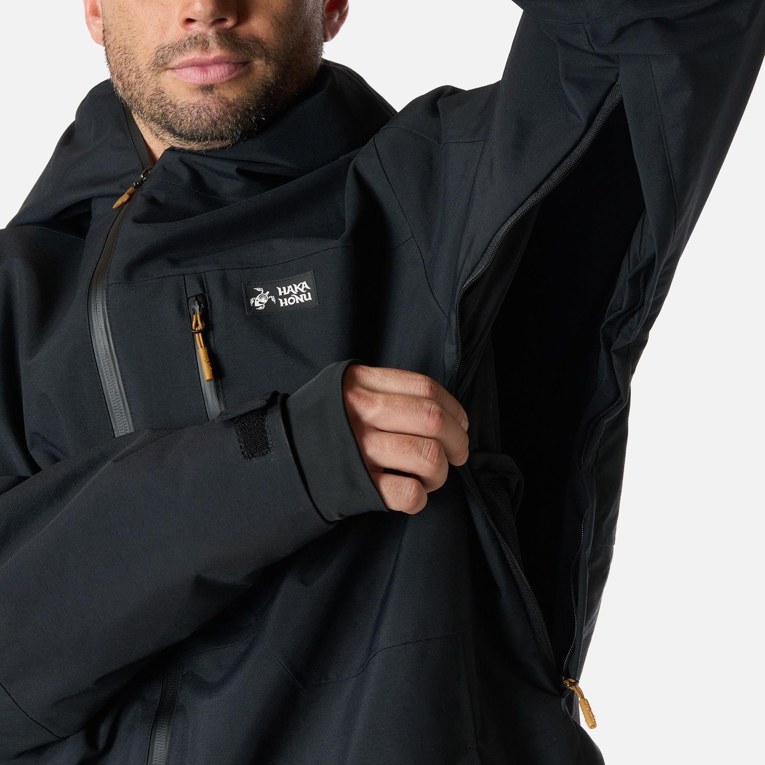 Chaqueta Hombre Yeti Negro Haka Honu I26-5