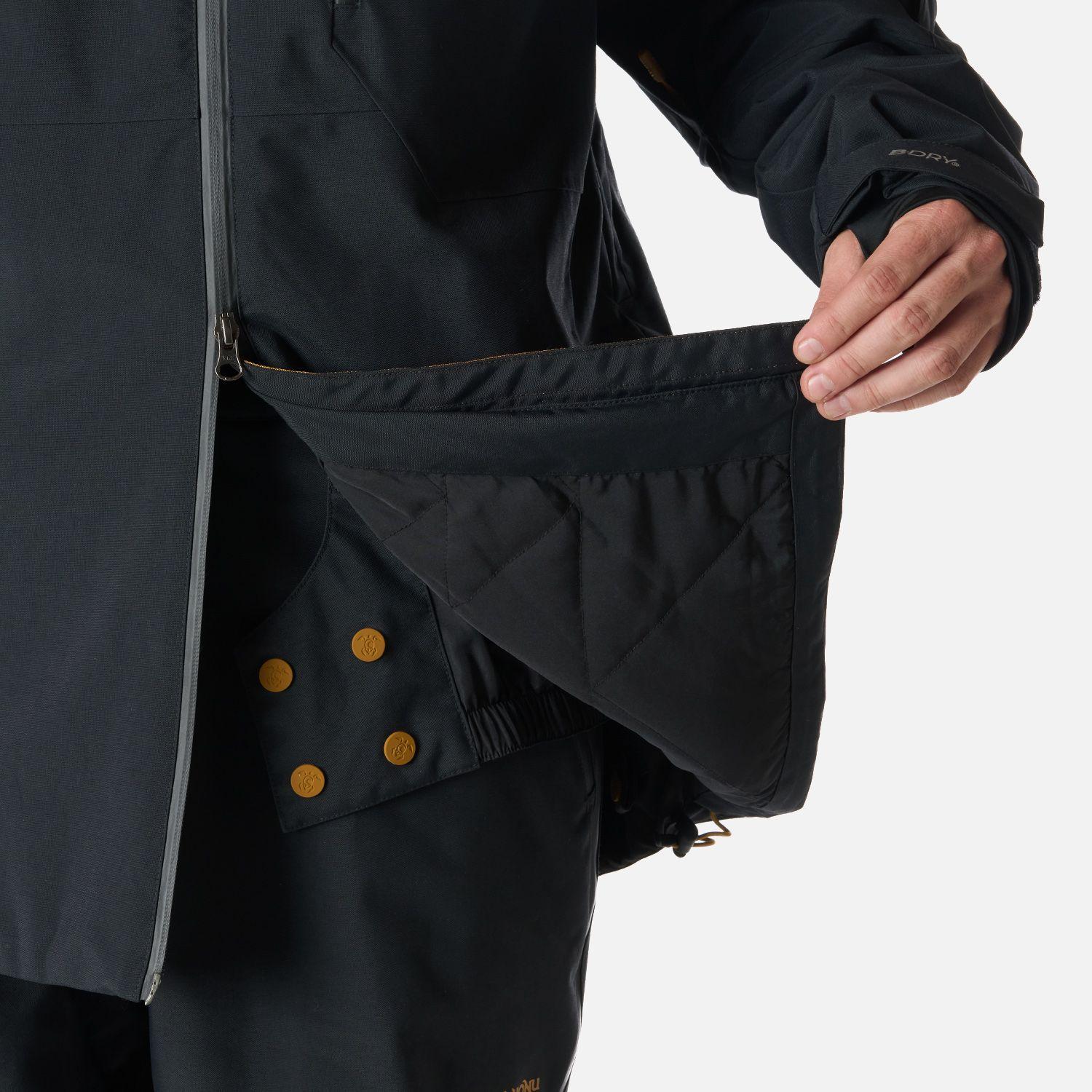 Chaqueta Hombre Yeti Negro Haka Honu I26-8