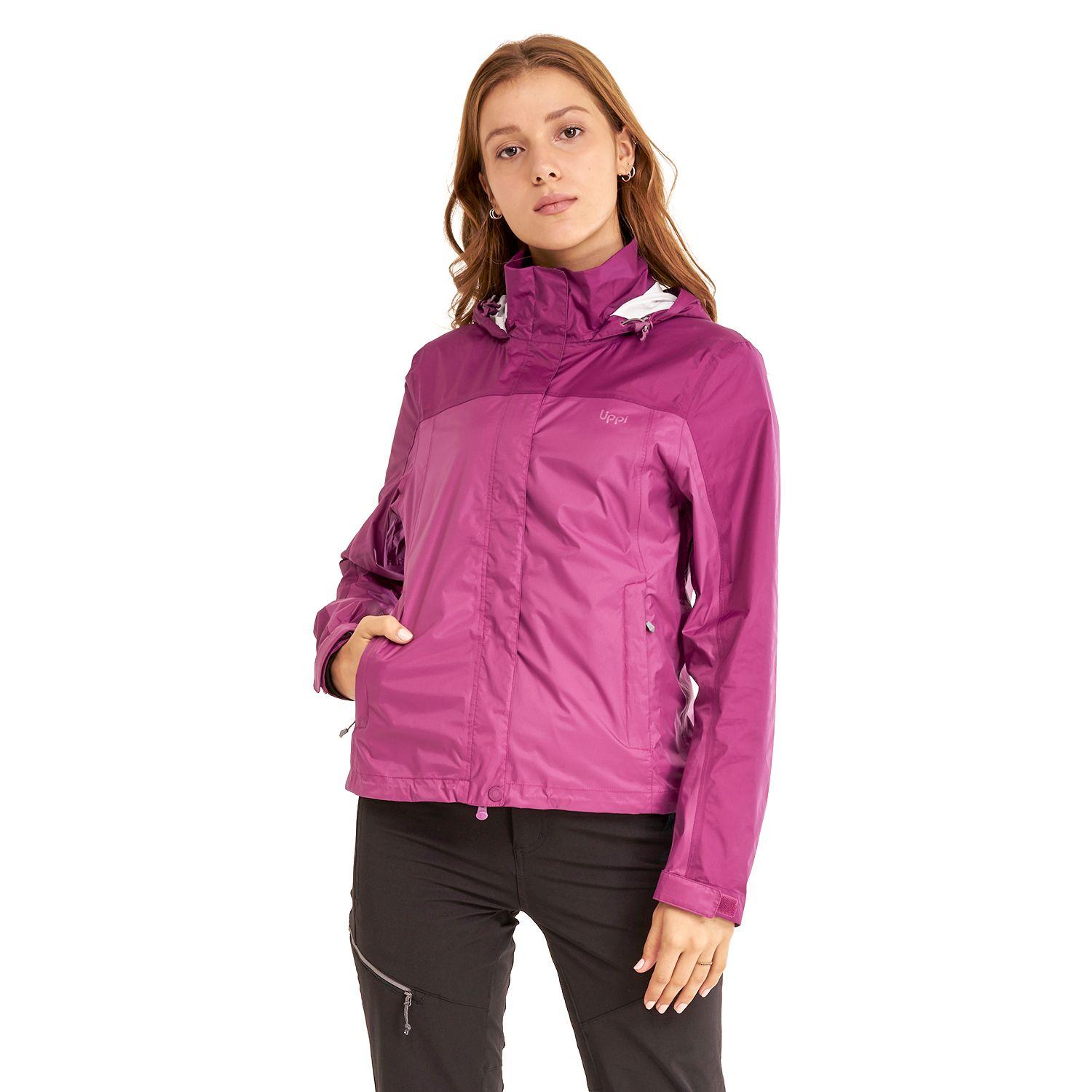 Chaqueta Mujer Abyss B-Dry Hoody Jacket Purpura Lippi-1