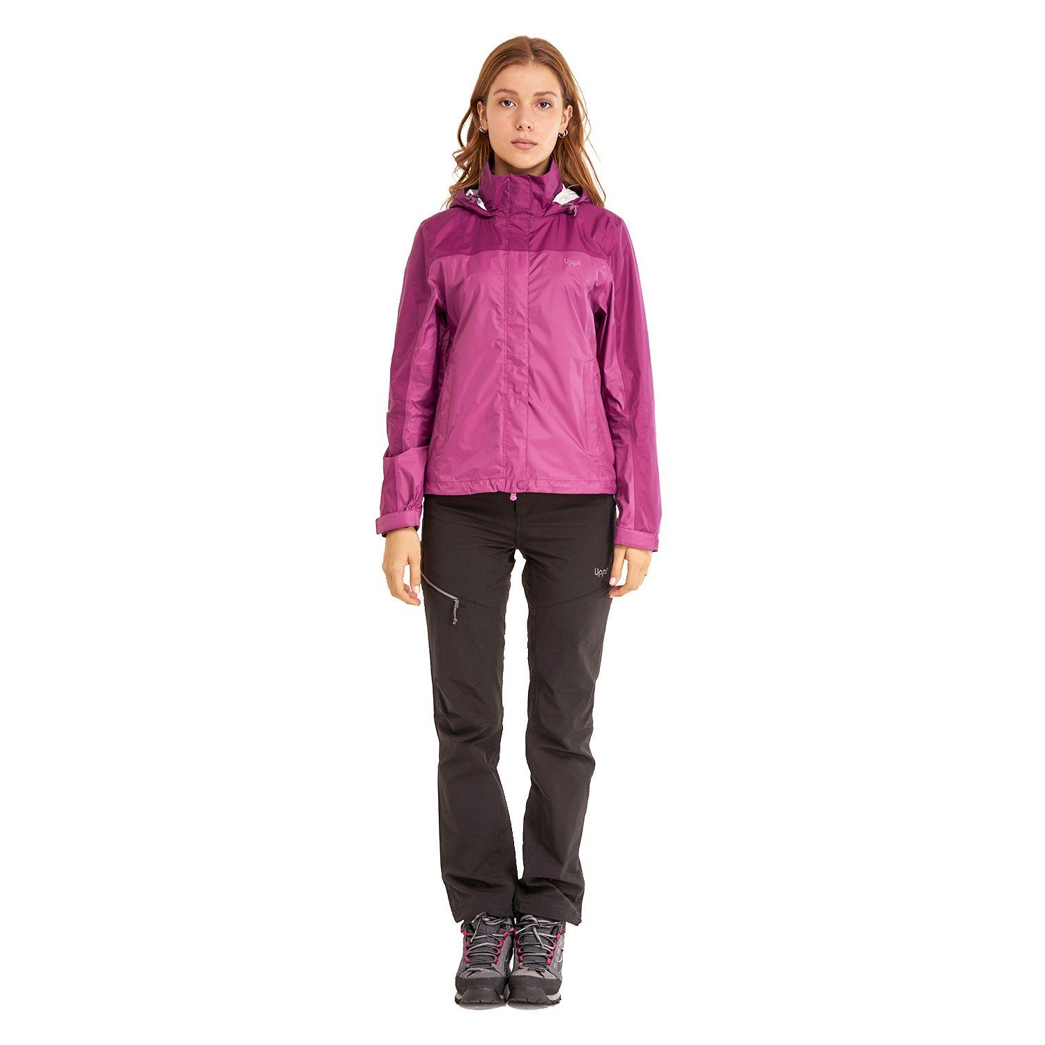 Chaqueta Mujer Abyss B-Dry Hoody Jacket Purpura Lippi-7