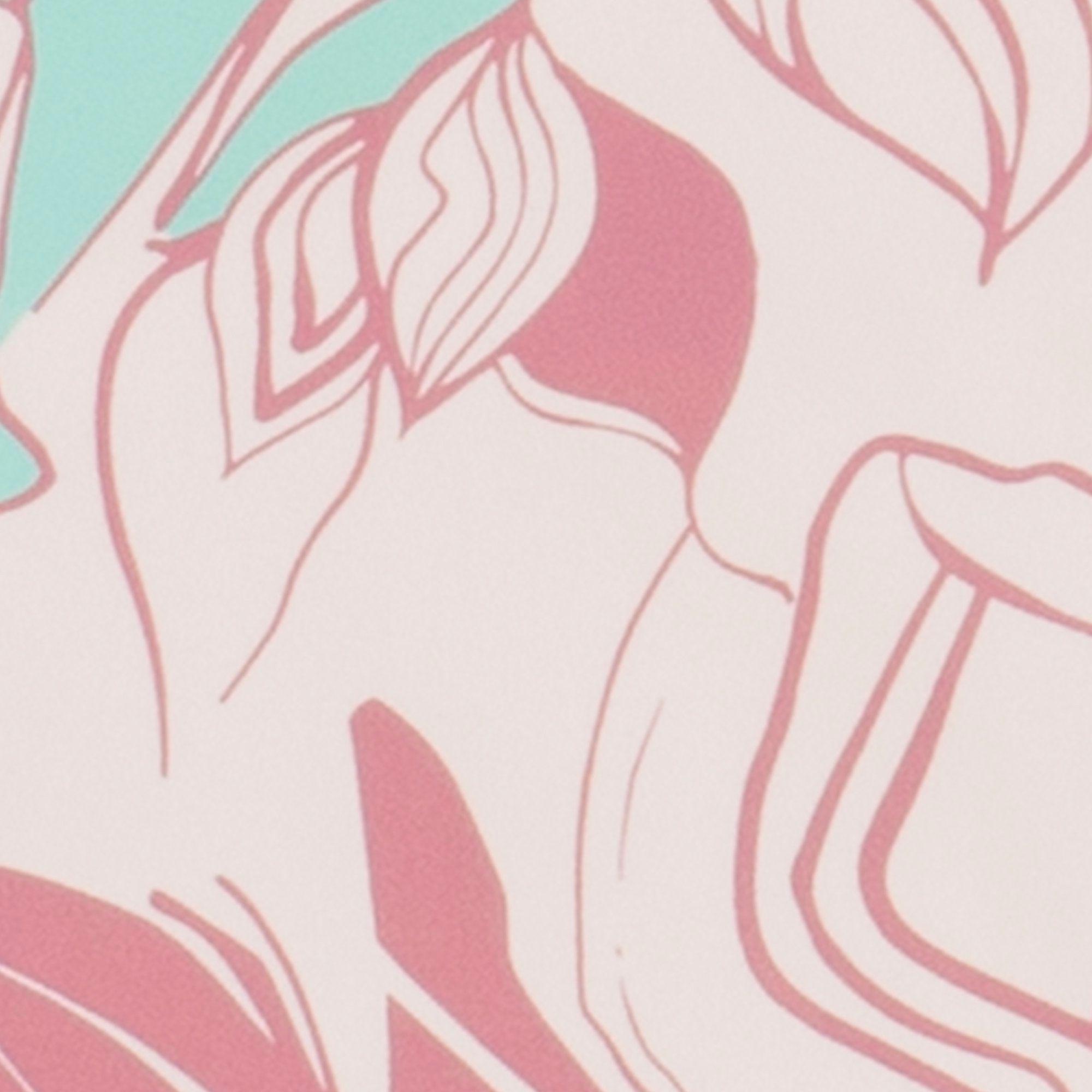 Traje de Baño Mujer La Anderson Print Rosado Haka Honu-1