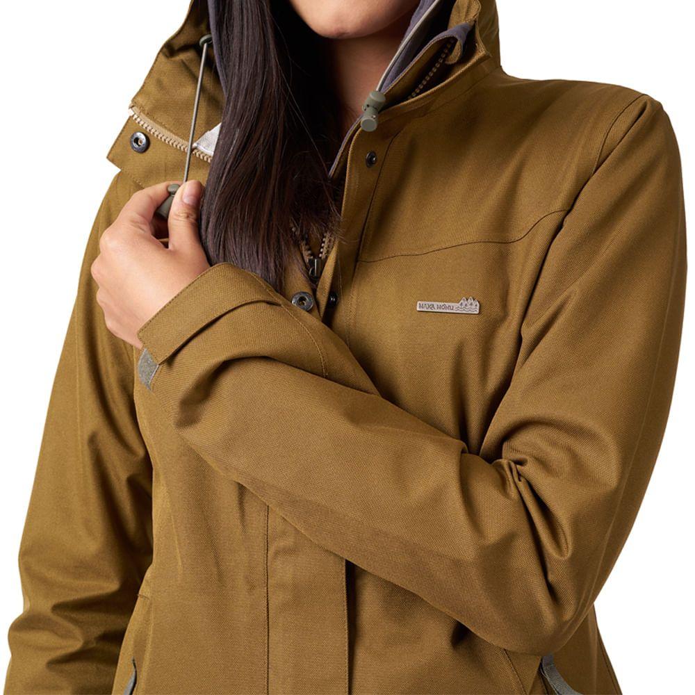 Chaqueta Mujer Kauai Verde Oliva Haka Honu V19-4