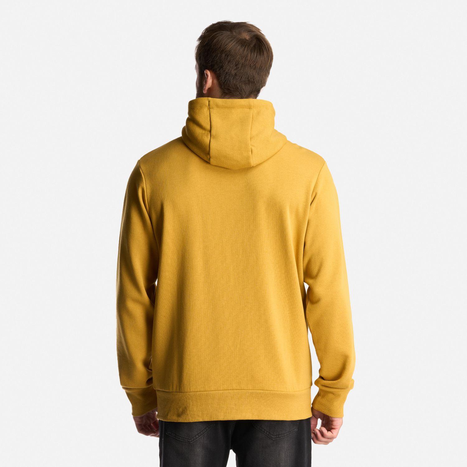 Poleron Hombre Ulmo Full Zip Hoody Sweatshirt Mostaza Lippi-4