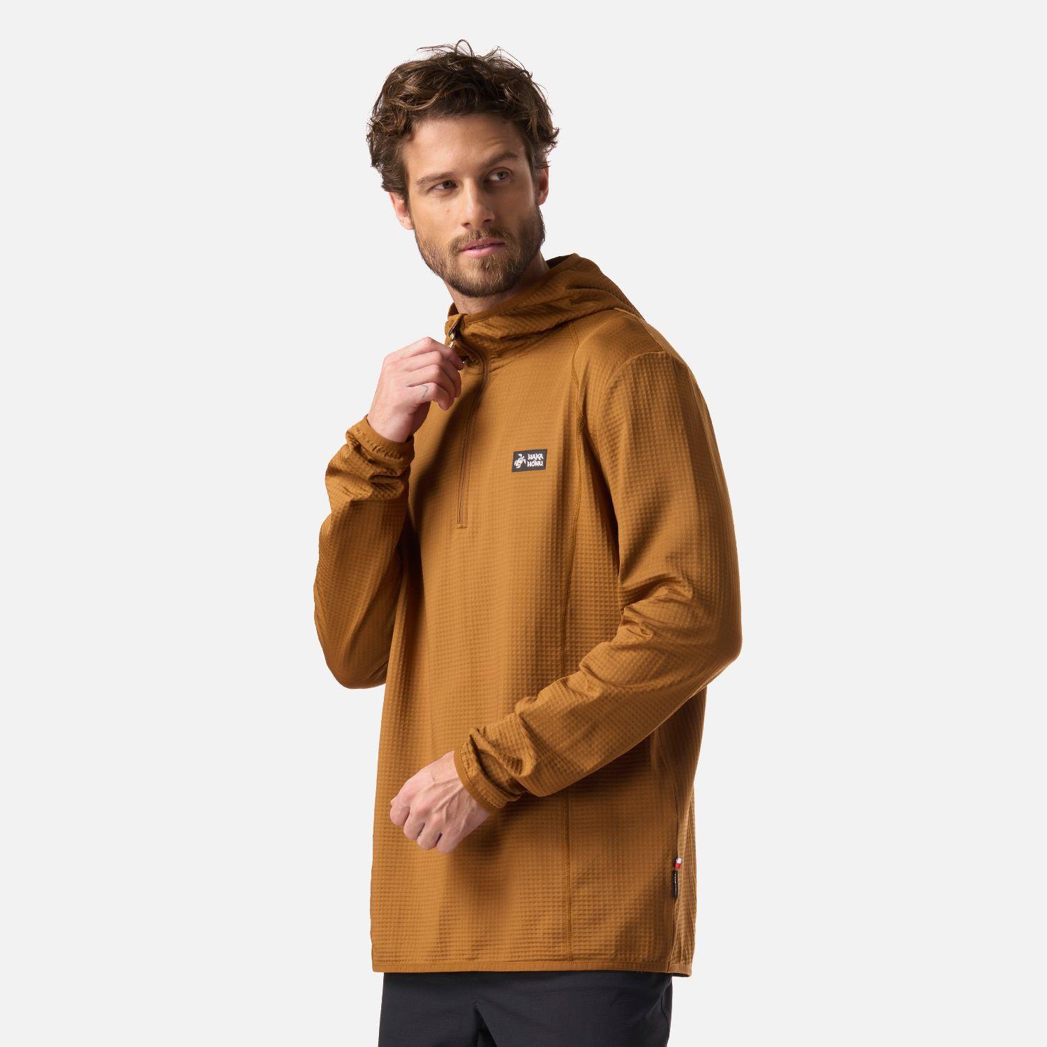 Polerón Hombre Taina Nui Mostaza Haka Honu V26-1