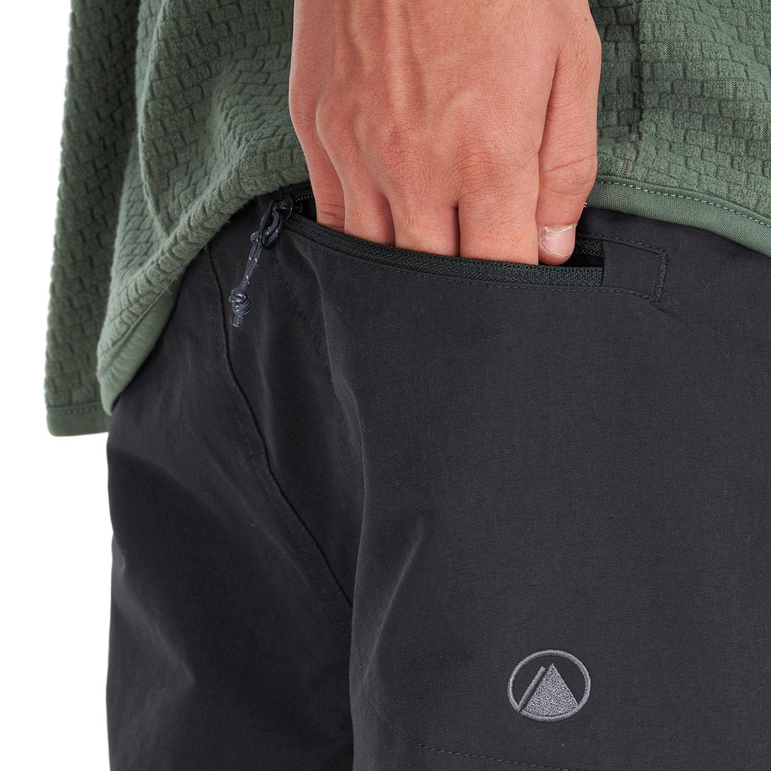 Pantalon Teen Boy Enduring Mix-2 Q-Dry Pants Grafito Lippi-6