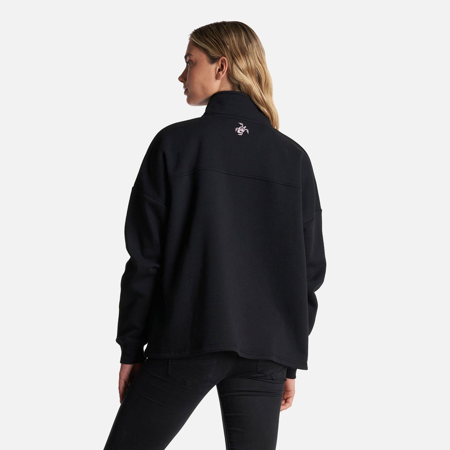 Poleron Mujer Peliculyon Negro Haka Honu V24-3