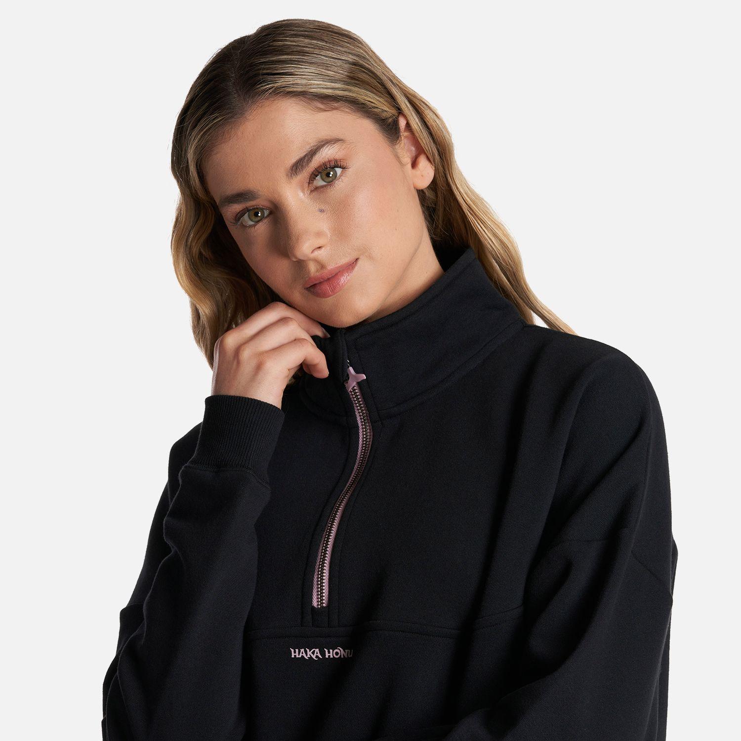 Poleron Mujer Peliculyon Negro Haka Honu V24-4