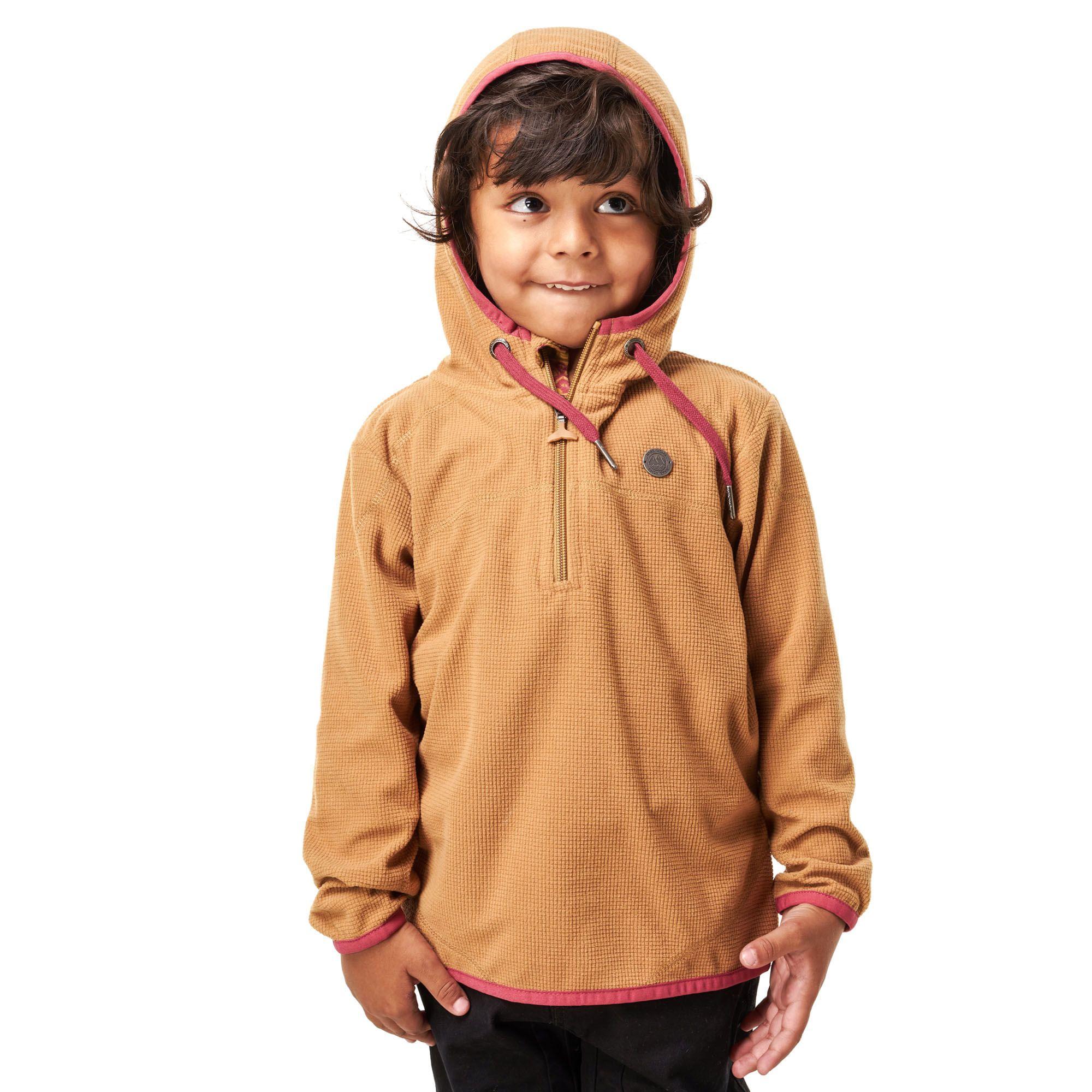 Poleron Unisex Taina Poki Beige Haka Honu-3