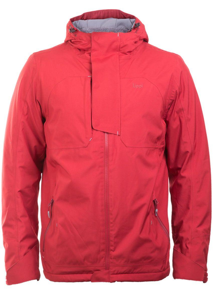 Chaqueta Hombre Linque Rojo Oscuro / Gris Oscuro Lippi-0