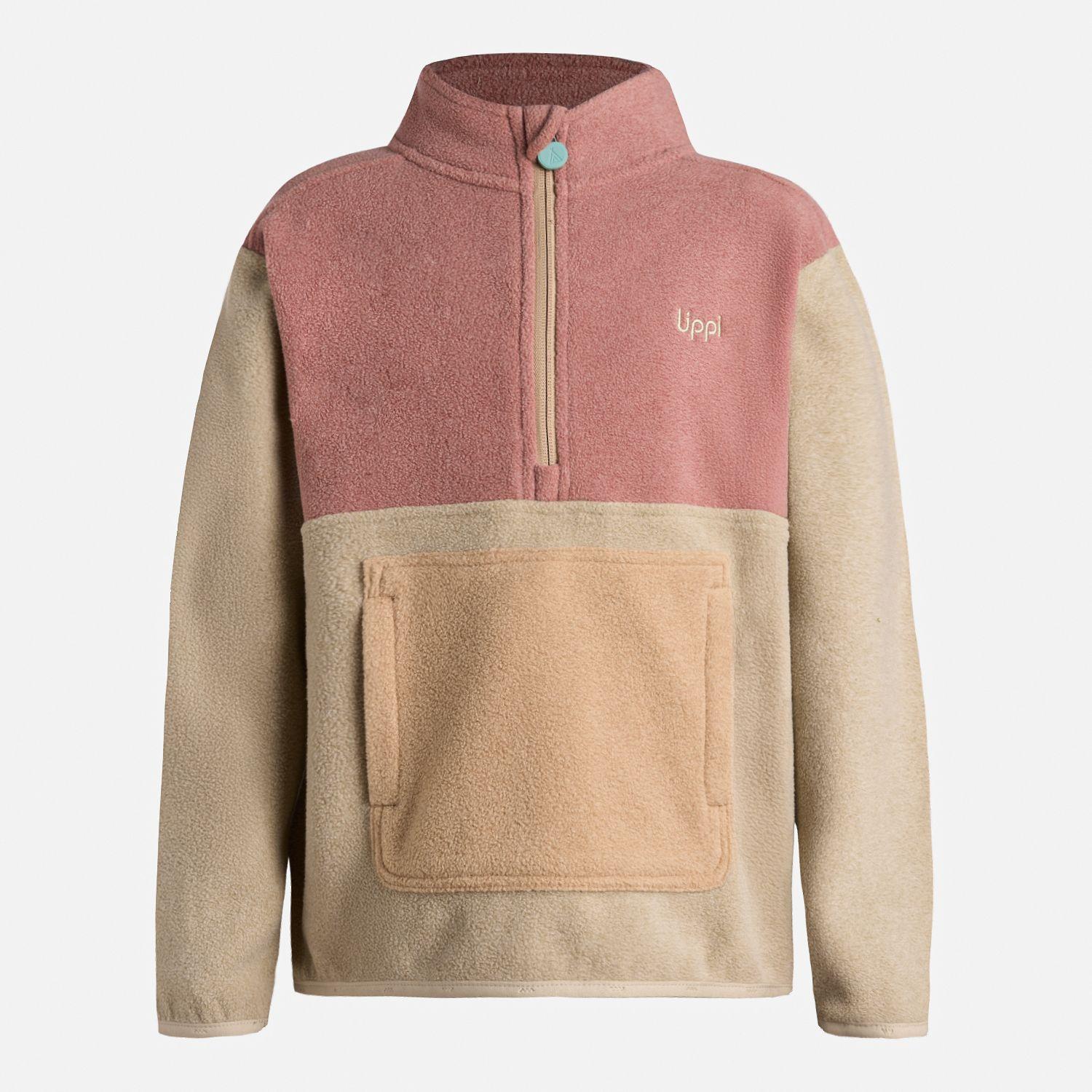 Polar Niña Forest 14 Zip Sweatshirt Crudo Lippi I25-6