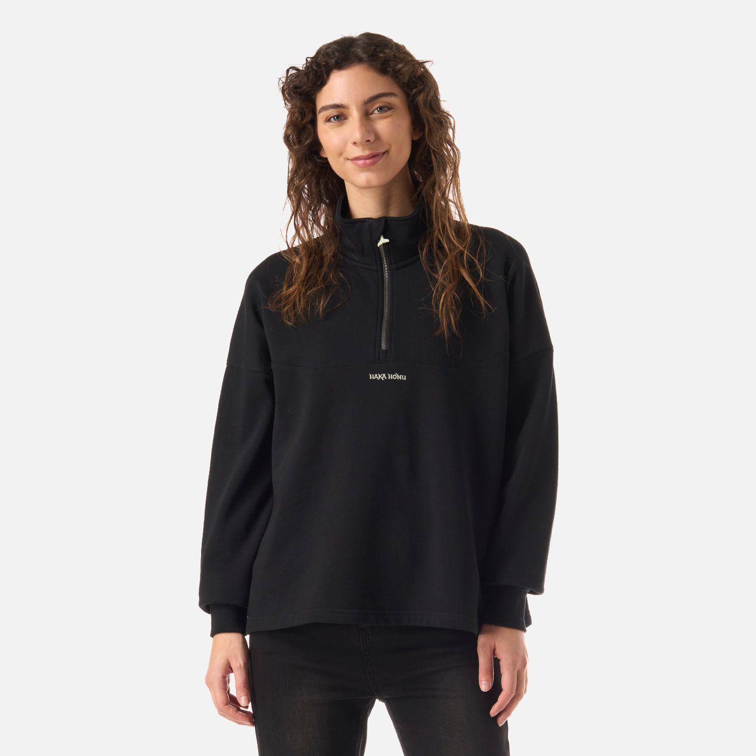 Polerón Mujer Peliculyon Negro Haka Honu V26-0