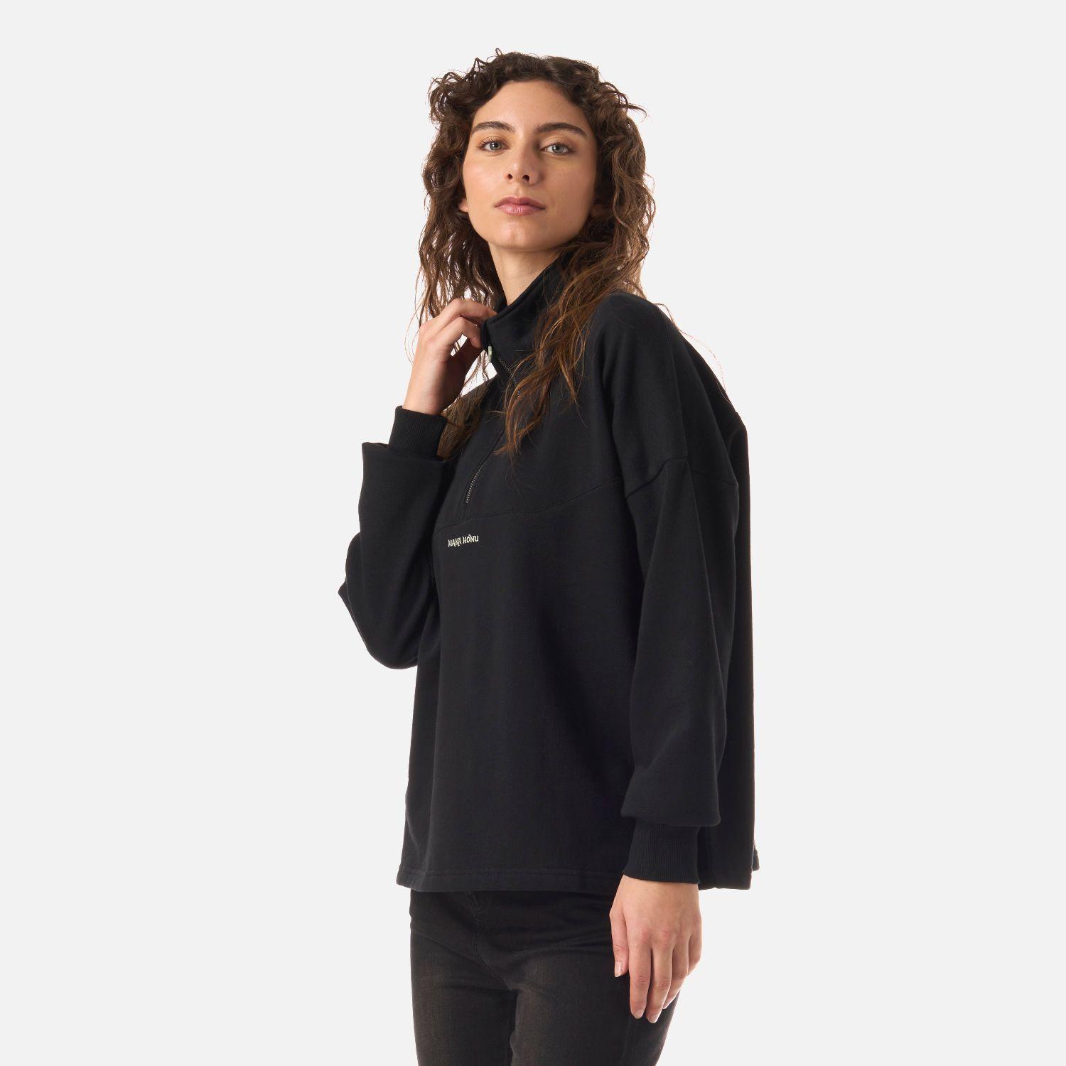 Polerón Mujer Peliculyon Negro Haka Honu V26-1