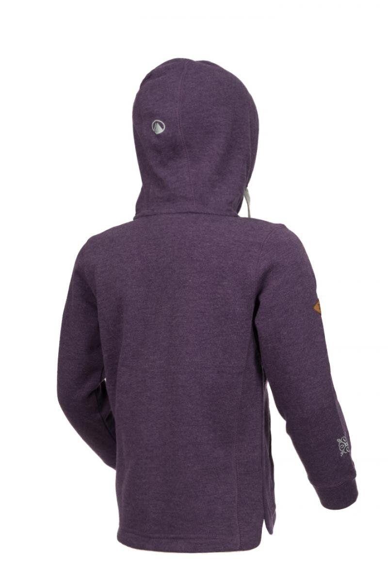 Poleron Niña Insigne Full Zip Hoody Purpura Lippi-1