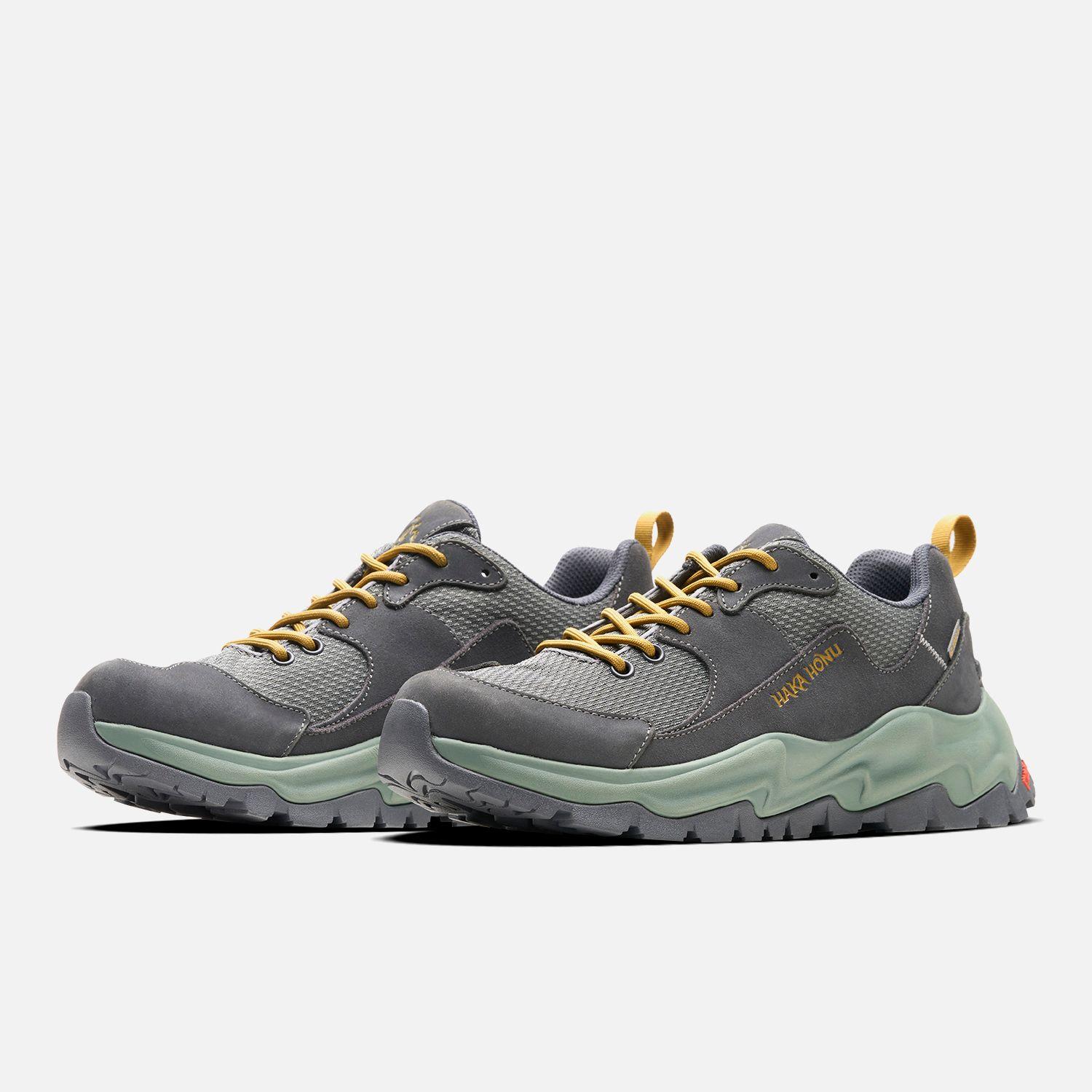 Zapato Hombre Cordillera Baja Gris Haka Honu I25-3