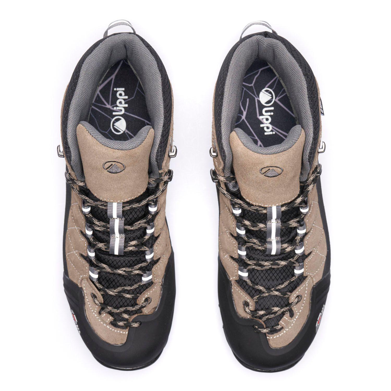 Botín Hombre Bravo Mid Taupe Lippi-5