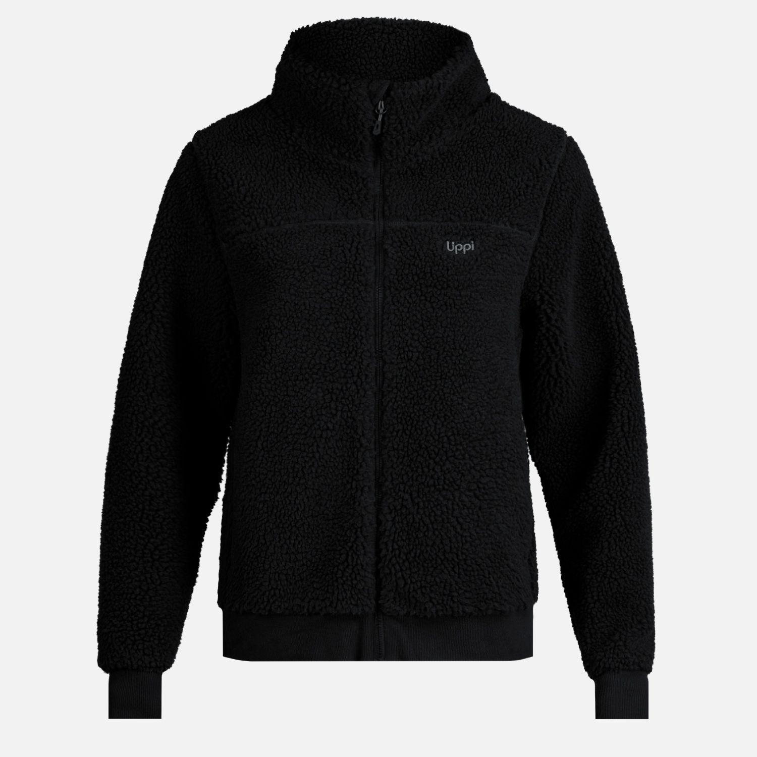 Chaqueta Mujer Comfy Sherpa-Pro Hoody Jacket Negro Lippi-0