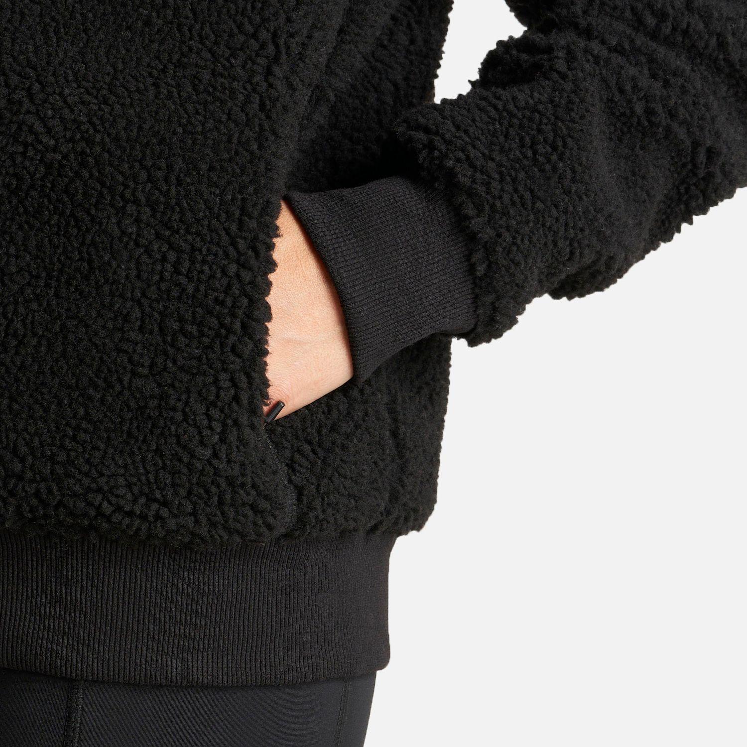 Chaqueta Mujer Comfy Sherpa-Pro Hoody Jacket Negro Lippi-5