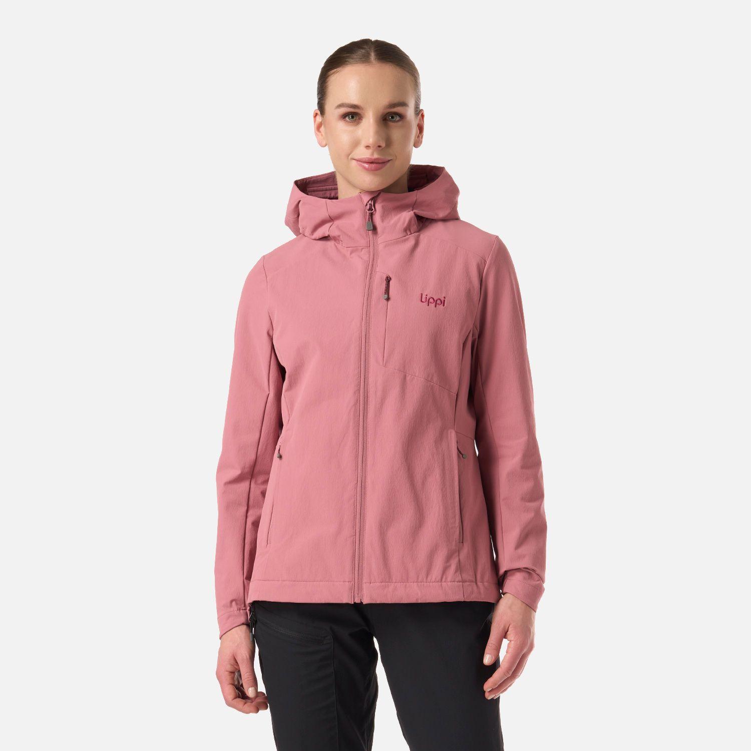 Chaqueta Mujer Wind-Trek Softshell Jacket Rosa Oscuro Lippi V26-0