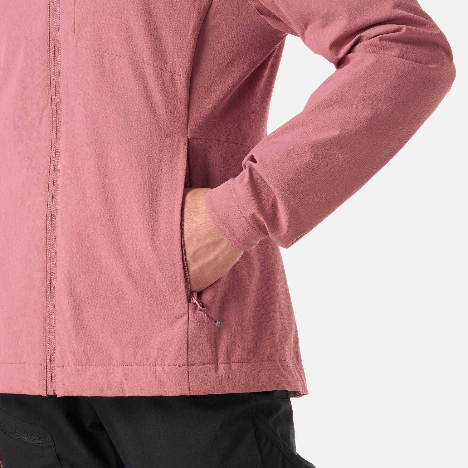 Chaqueta Mujer Wind-Trek Softshell Jacket Rosa Oscuro Lippi V26-5