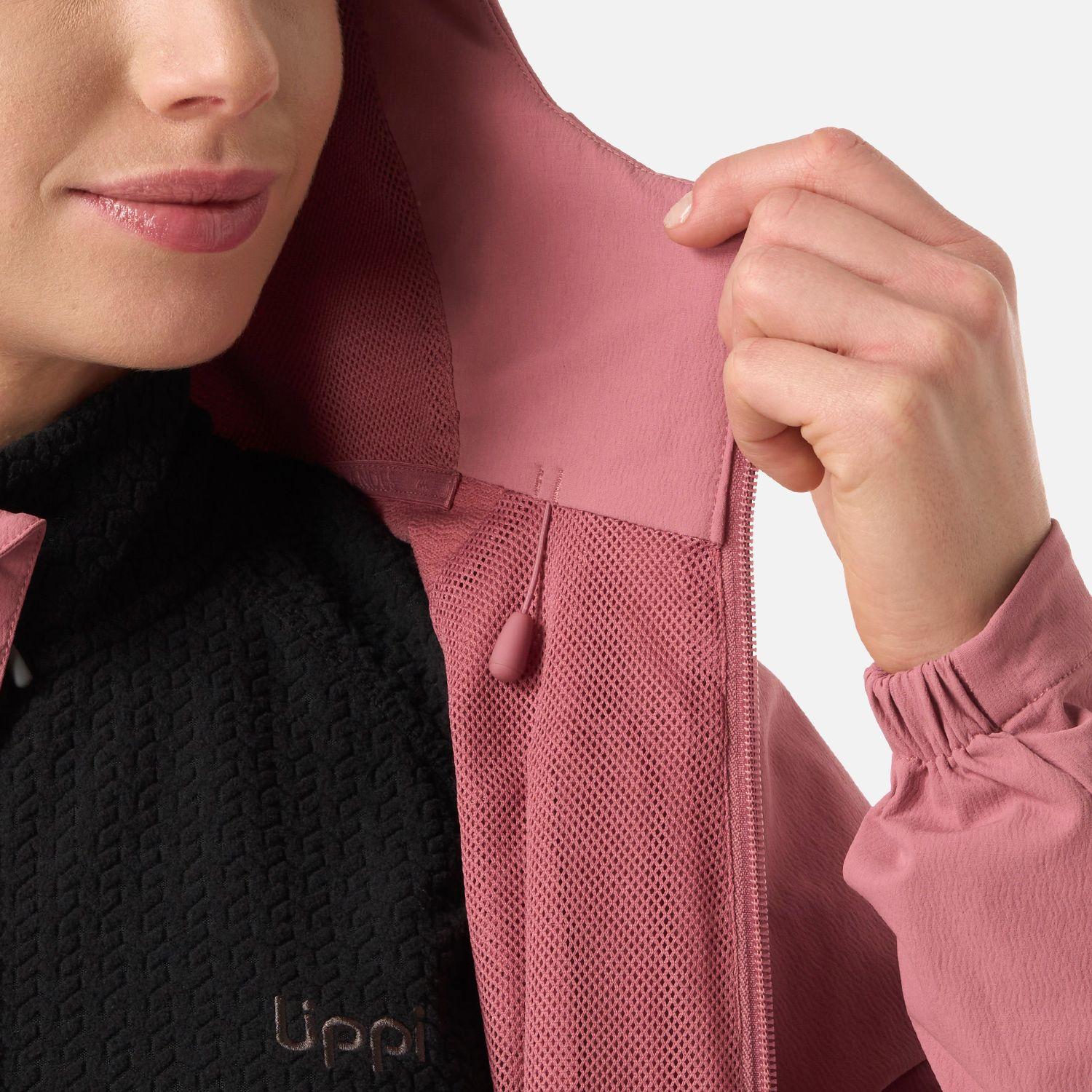 Chaqueta Mujer Wind-Trek Softshell Jacket Rosa Oscuro Lippi V26-7