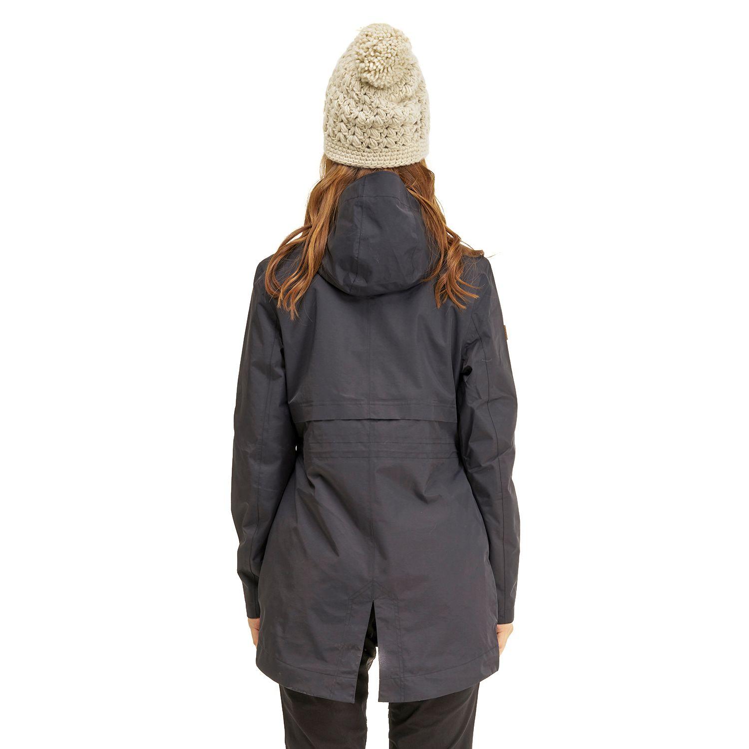 Chaqueta Mujer Drizzle B-Dry Hoody Jacket Grafito Lippi-3
