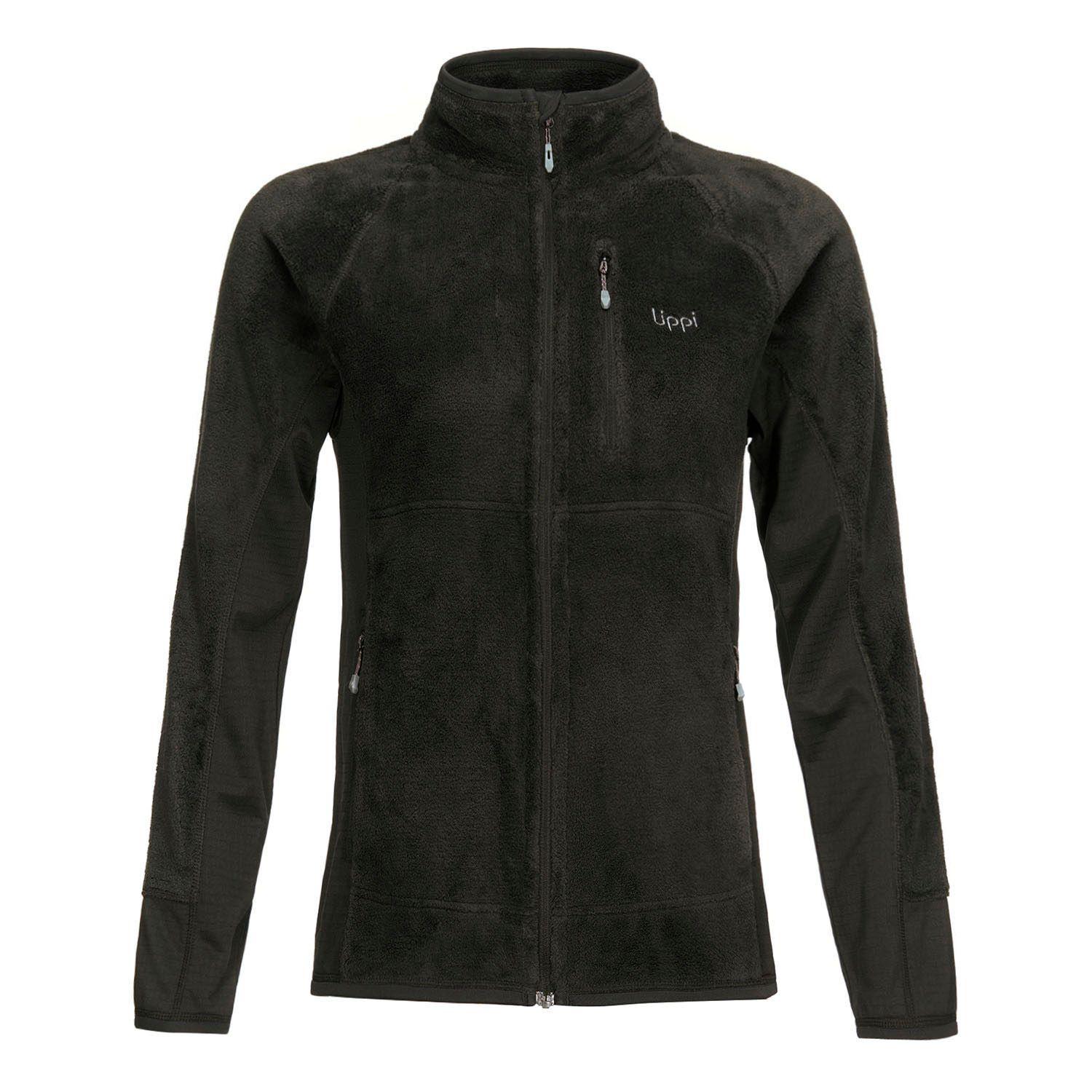 Poleron Mujer Numan Shaggy-Pro Jacket Grafito Lippi-0