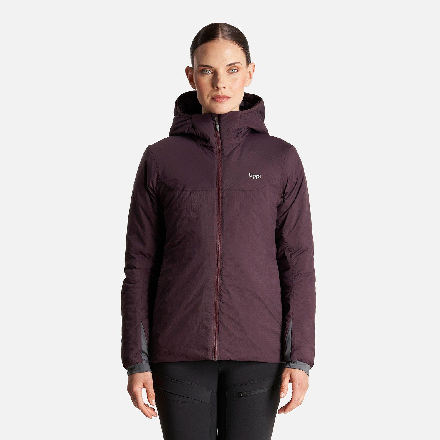 Chaqueta Mujer Spry Steam-Pro Hoody Jacket Burdeo Lippi I23-1