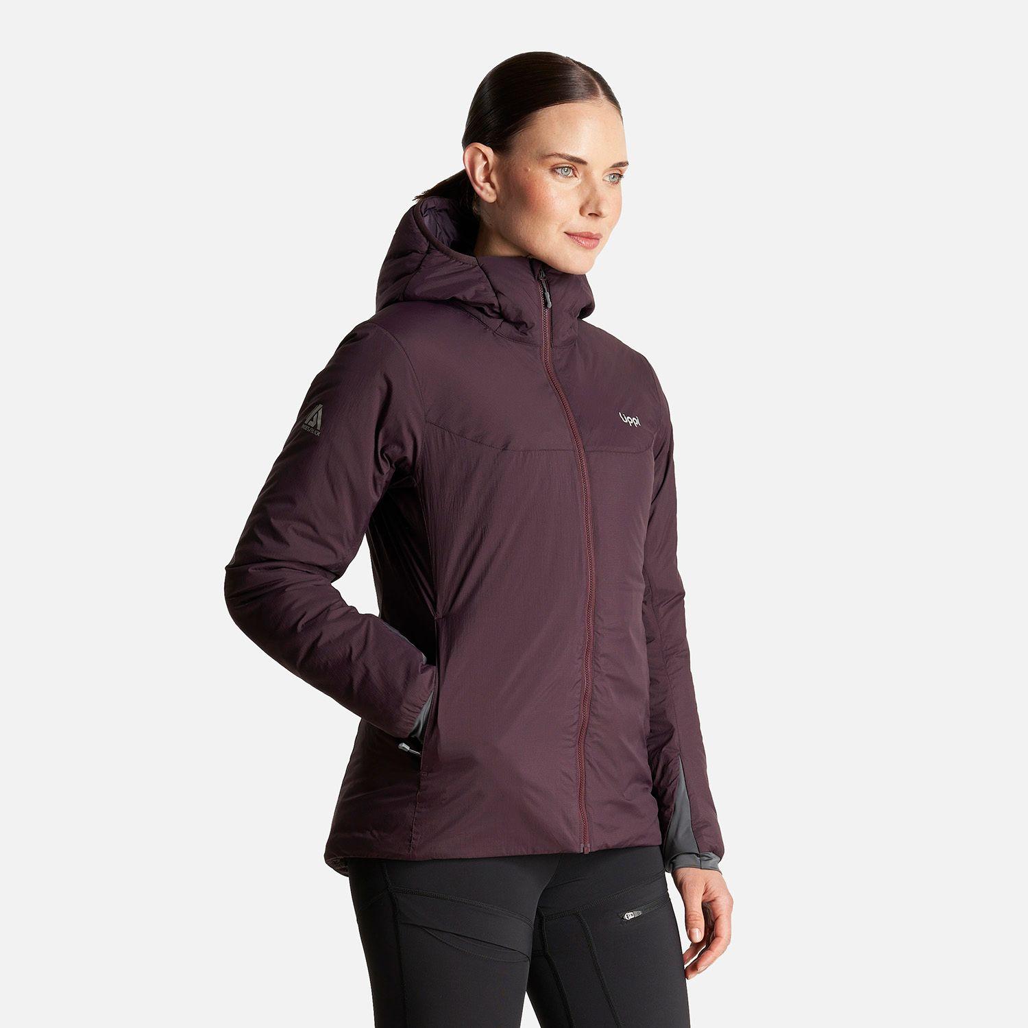 Chaqueta Mujer Spry Steam-Pro Hoody Jacket Burdeo Lippi I23-2