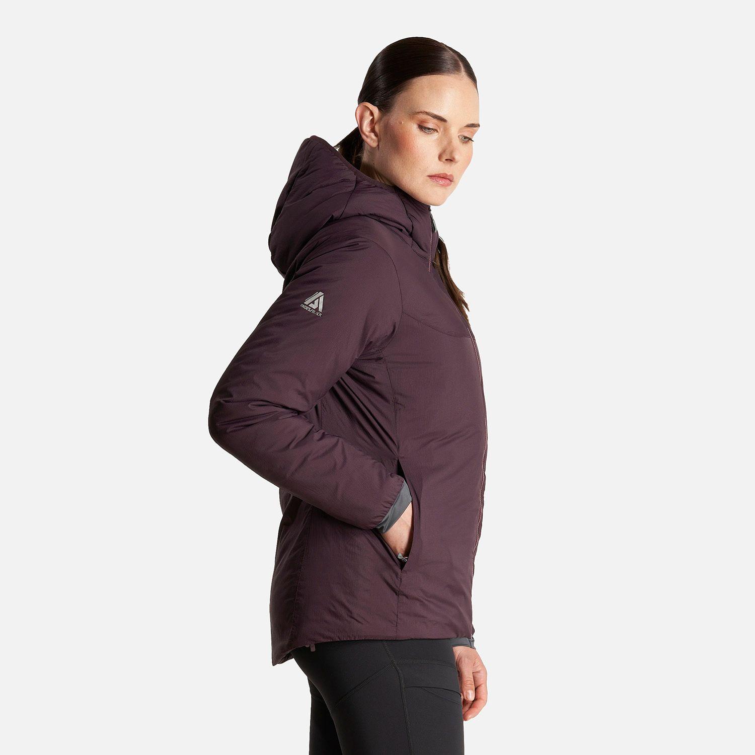 Chaqueta Mujer Spry Steam-Pro Hoody Jacket Burdeo Lippi I23-3