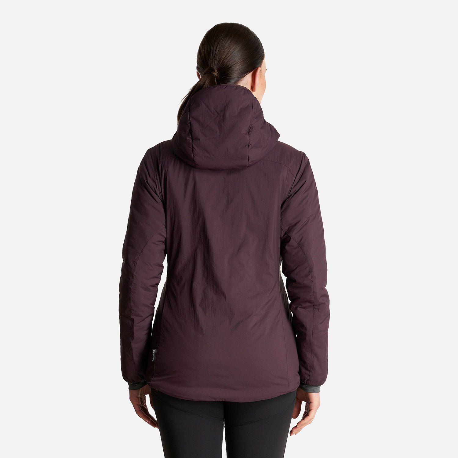 Chaqueta Mujer Spry Steam-Pro Hoody Jacket Burdeo Lippi I23-4