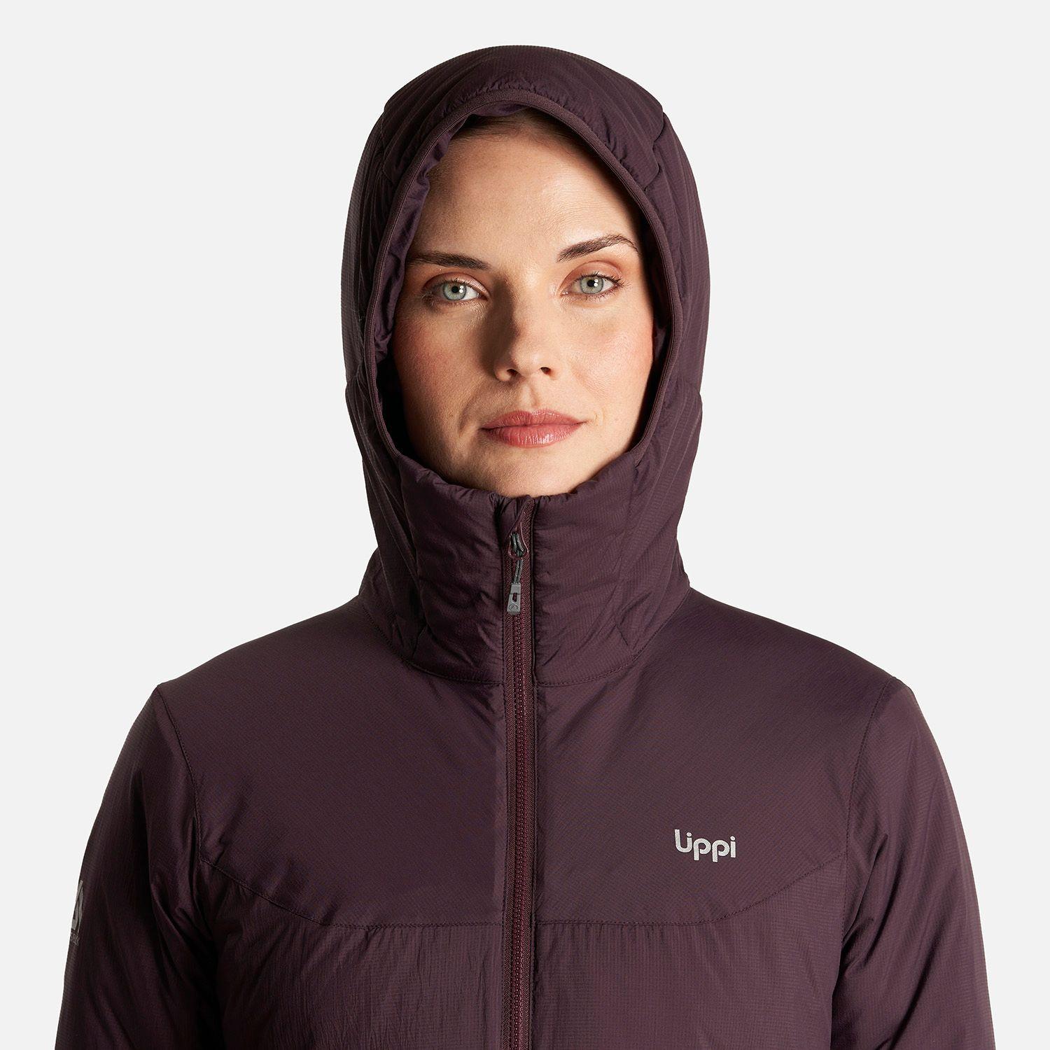 Chaqueta Mujer Spry Steam-Pro Hoody Jacket Burdeo Lippi I23-5