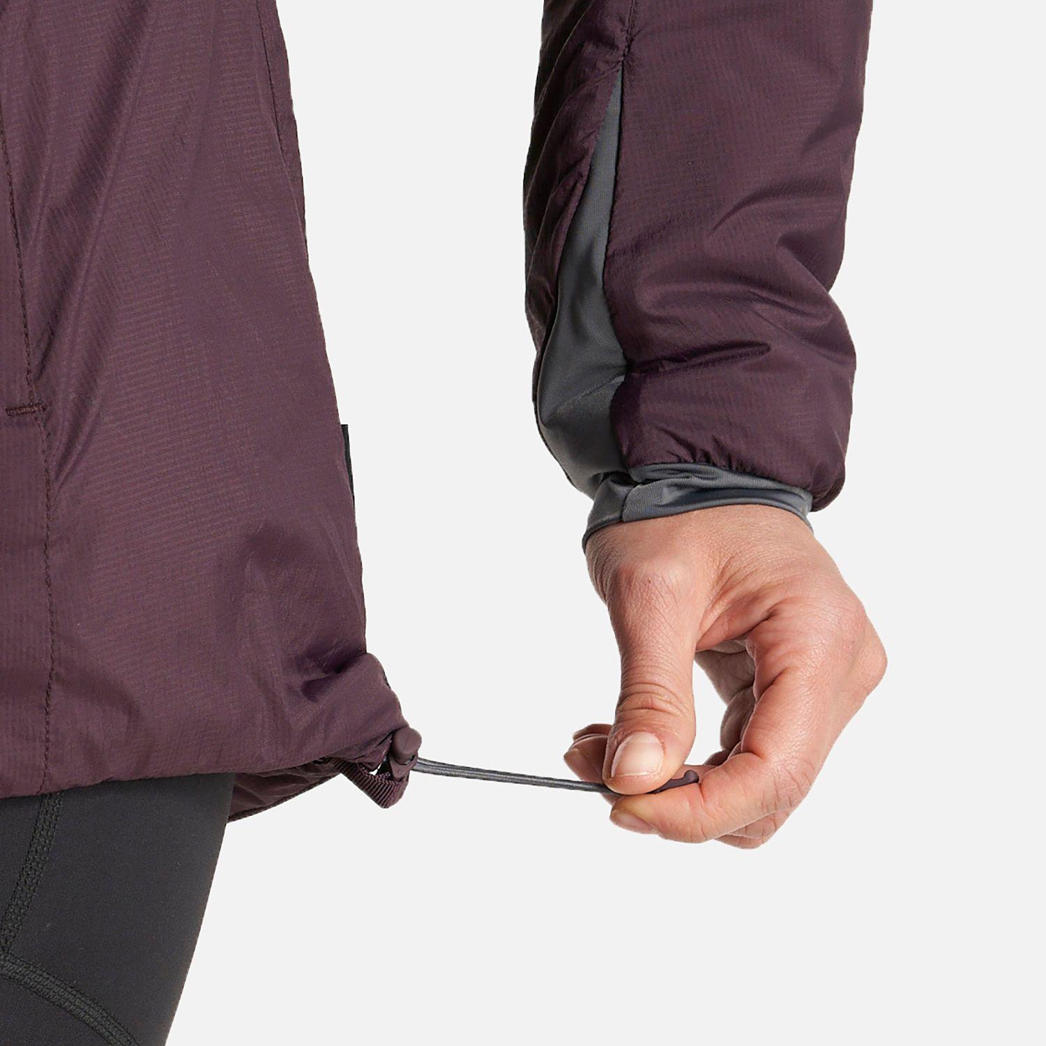 Chaqueta Mujer Spry Steam-Pro Hoody Jacket Burdeo Lippi I23-7