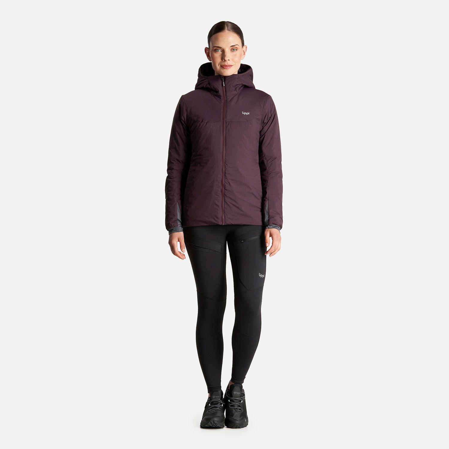 Chaqueta Mujer Spry Steam-Pro Hoody Jacket Burdeo Lippi I23-9