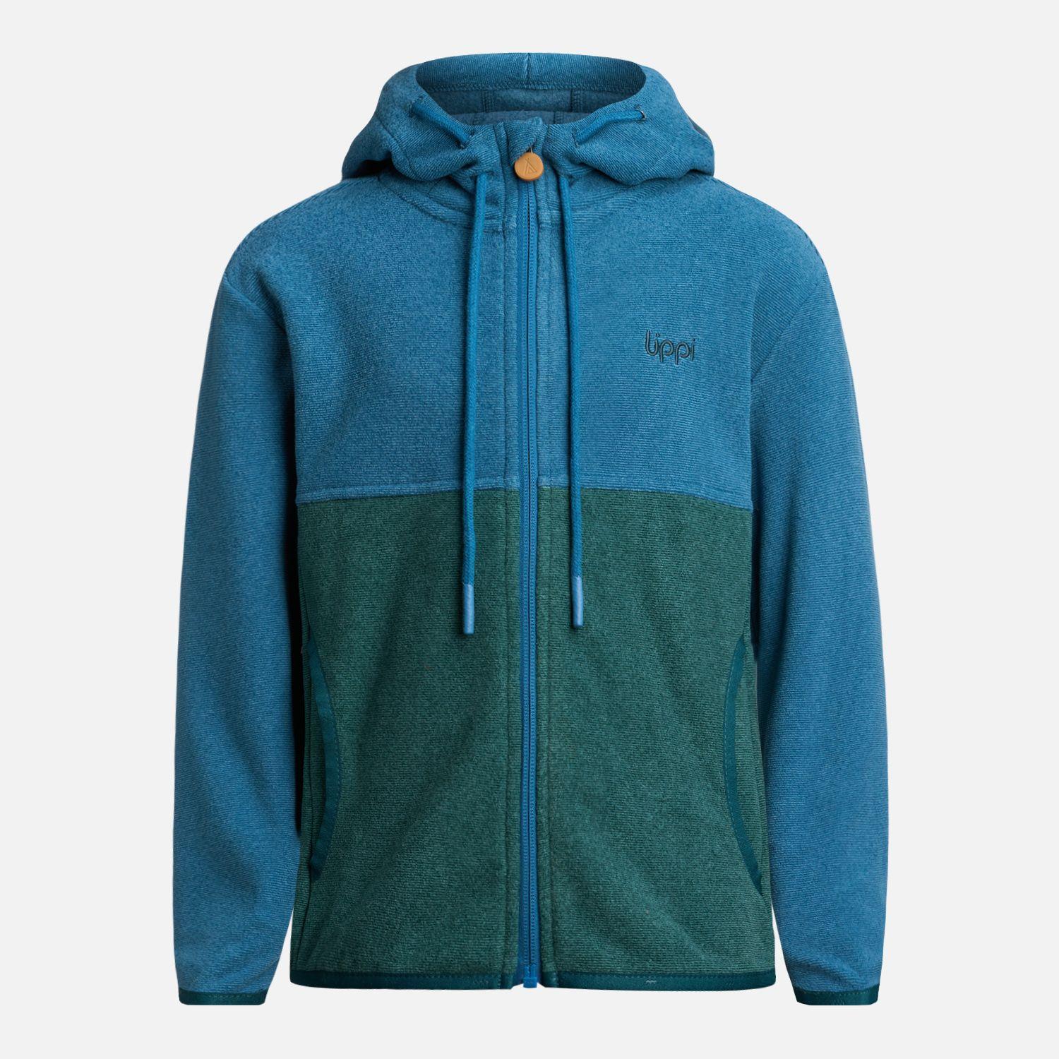 Polerón Niño Stripes Nano-F Full Zip Hoody Azul Lippi-6