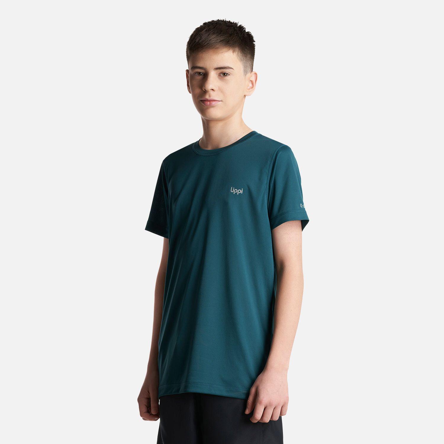 Polera Teen Boy Core Q-Dry T-Shirt Petroleo Lippi-2