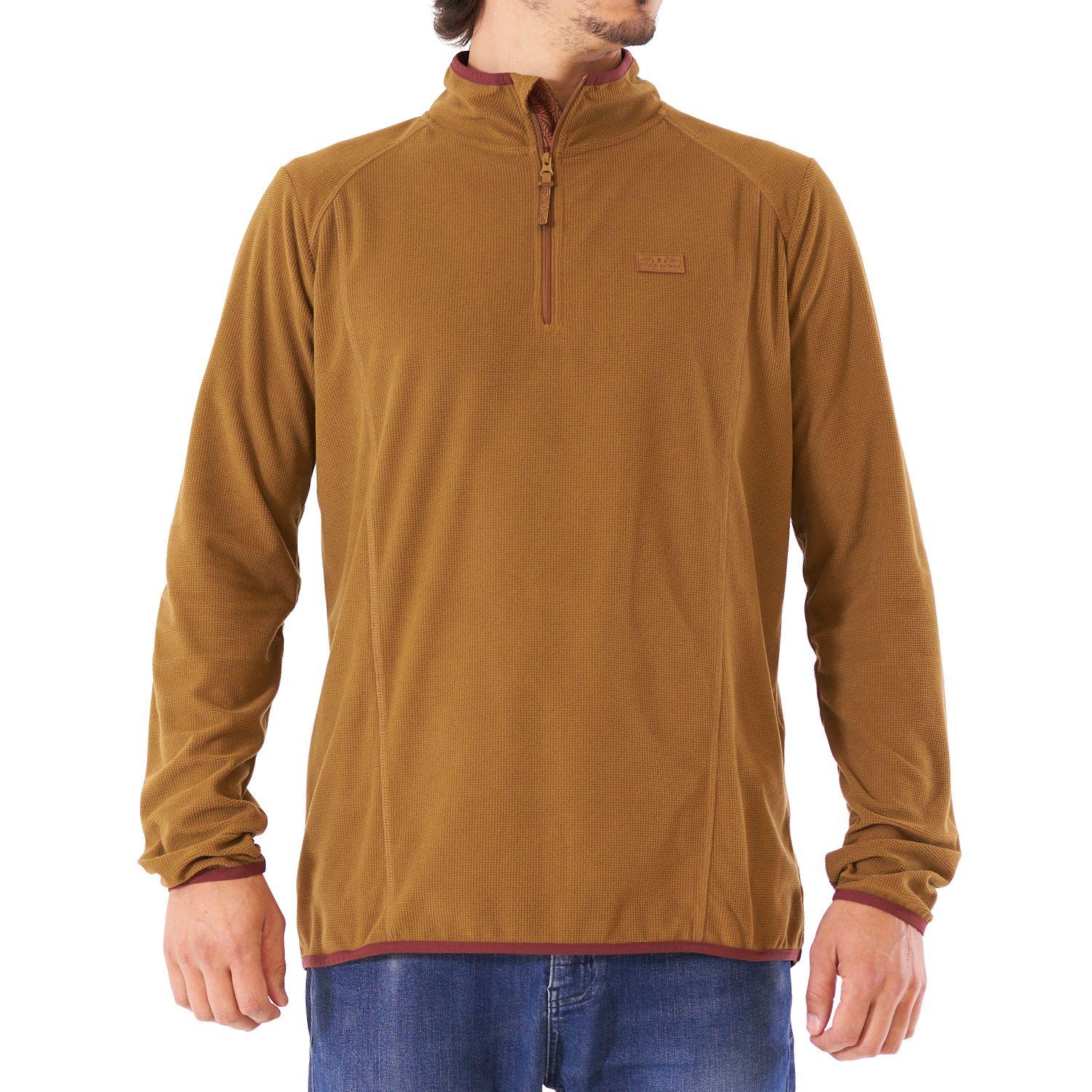 Poleron Hombre Taina Mostaza Haka Honu V21-1