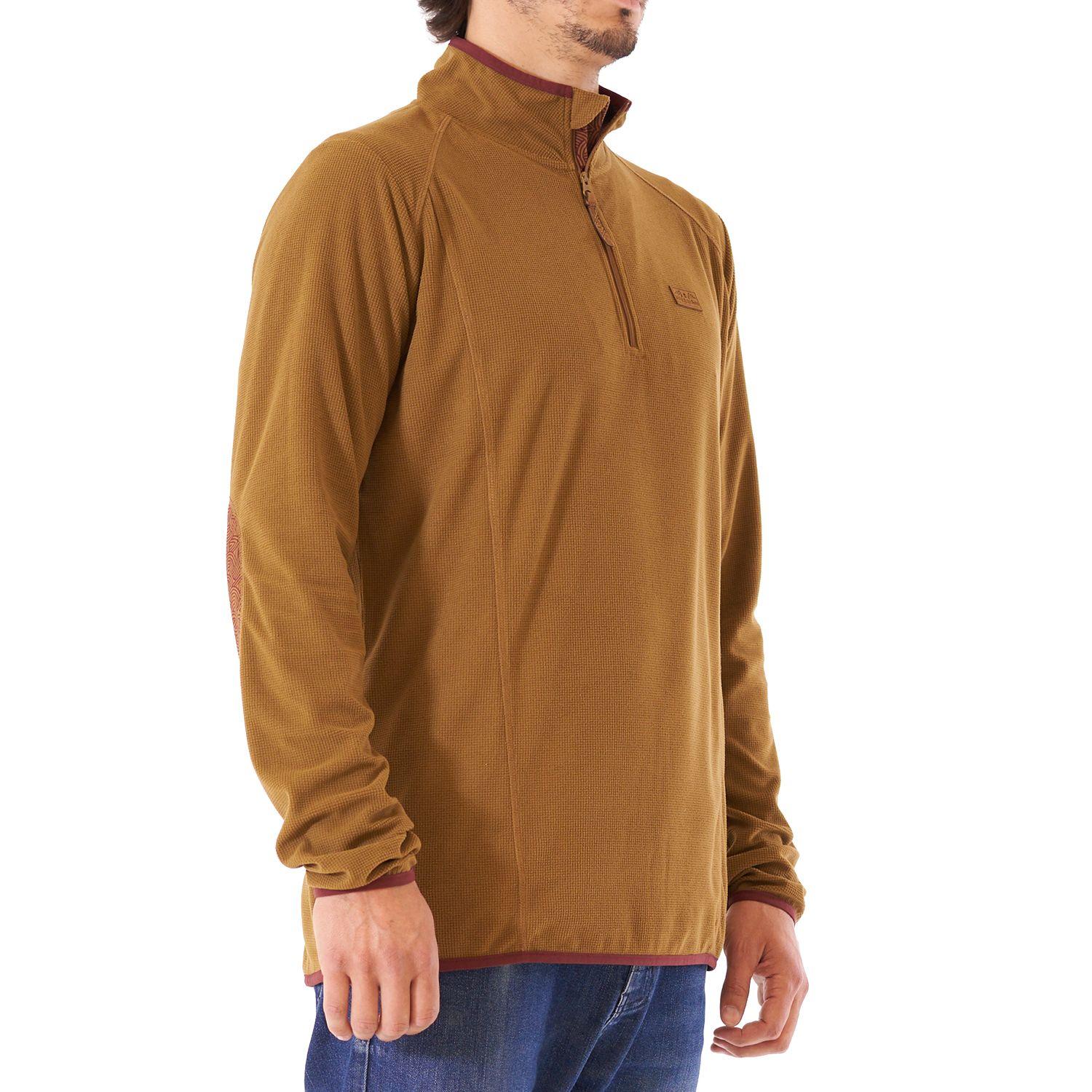 Poleron Hombre Taina Mostaza Haka Honu V21-2