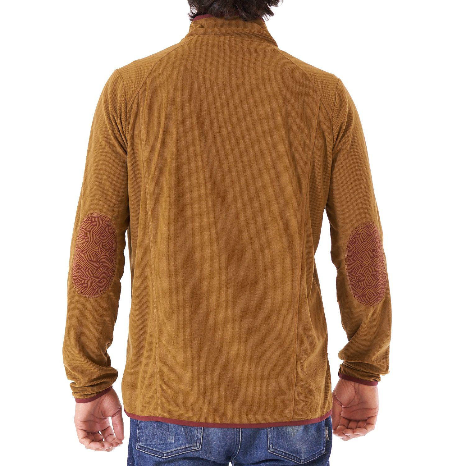 Poleron Hombre Taina Mostaza Haka Honu V21-5