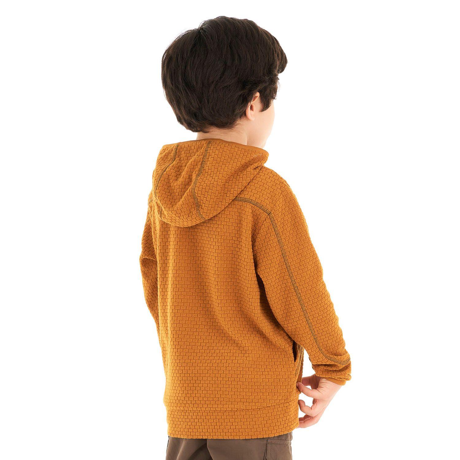Poleron Niño Saltamontes Nano-F 14 Zip Hoody Mostaza Lippi-4