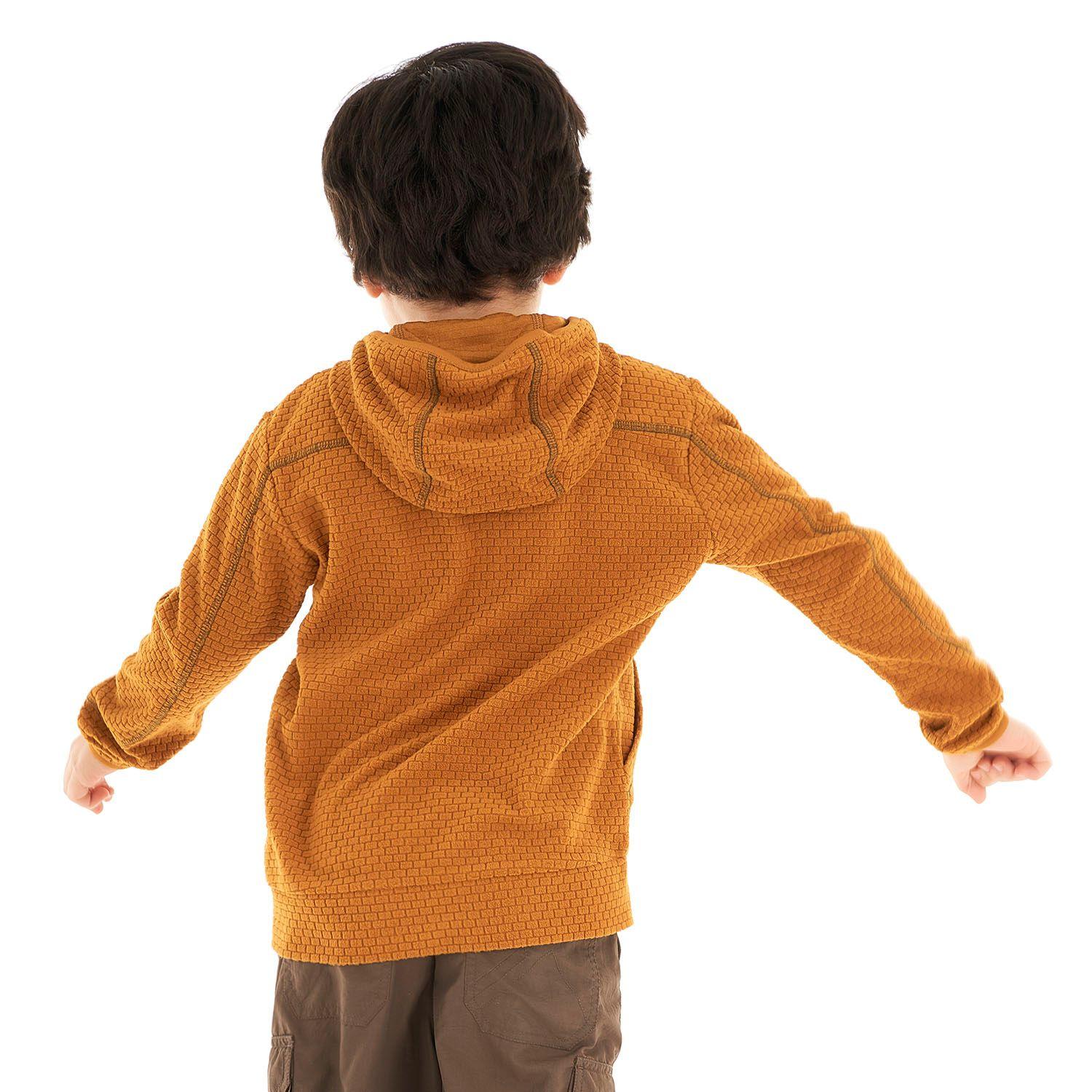 Poleron Niño Saltamontes Nano-F 14 Zip Hoody Mostaza Lippi-5