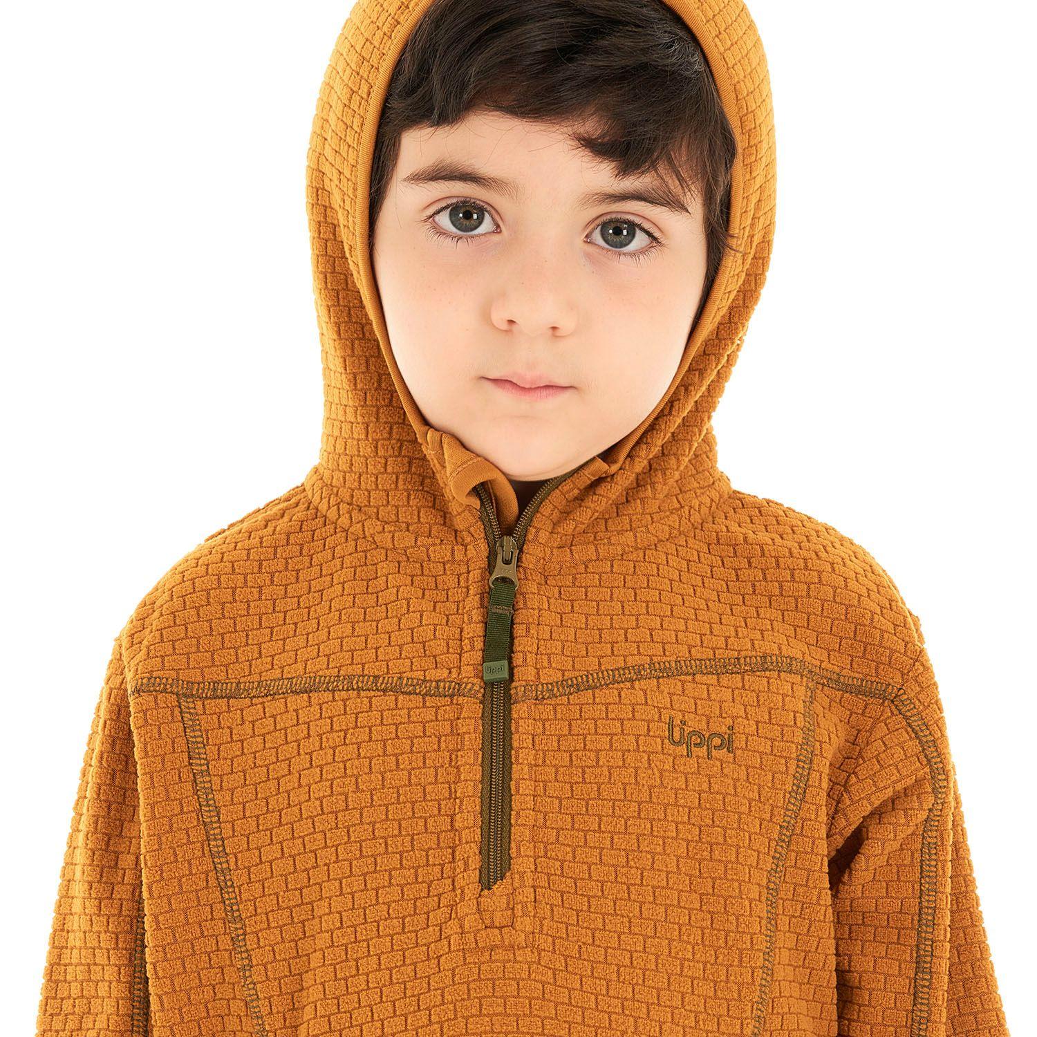 Poleron Niño Saltamontes Nano-F 14 Zip Hoody Mostaza Lippi-6