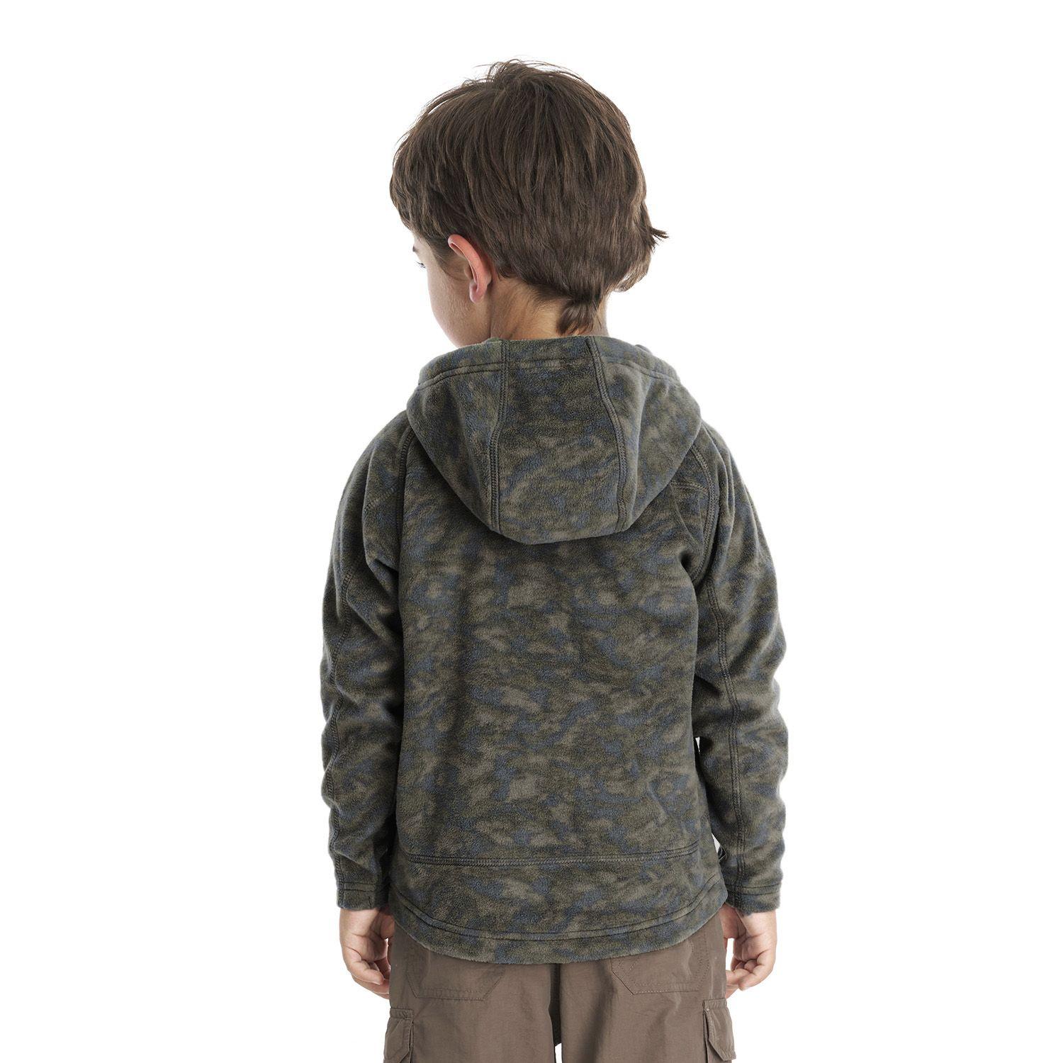 Chaqueta Niño Cold Day Therm-Pro Hoody Jacket Print Verde Lippi V22-3